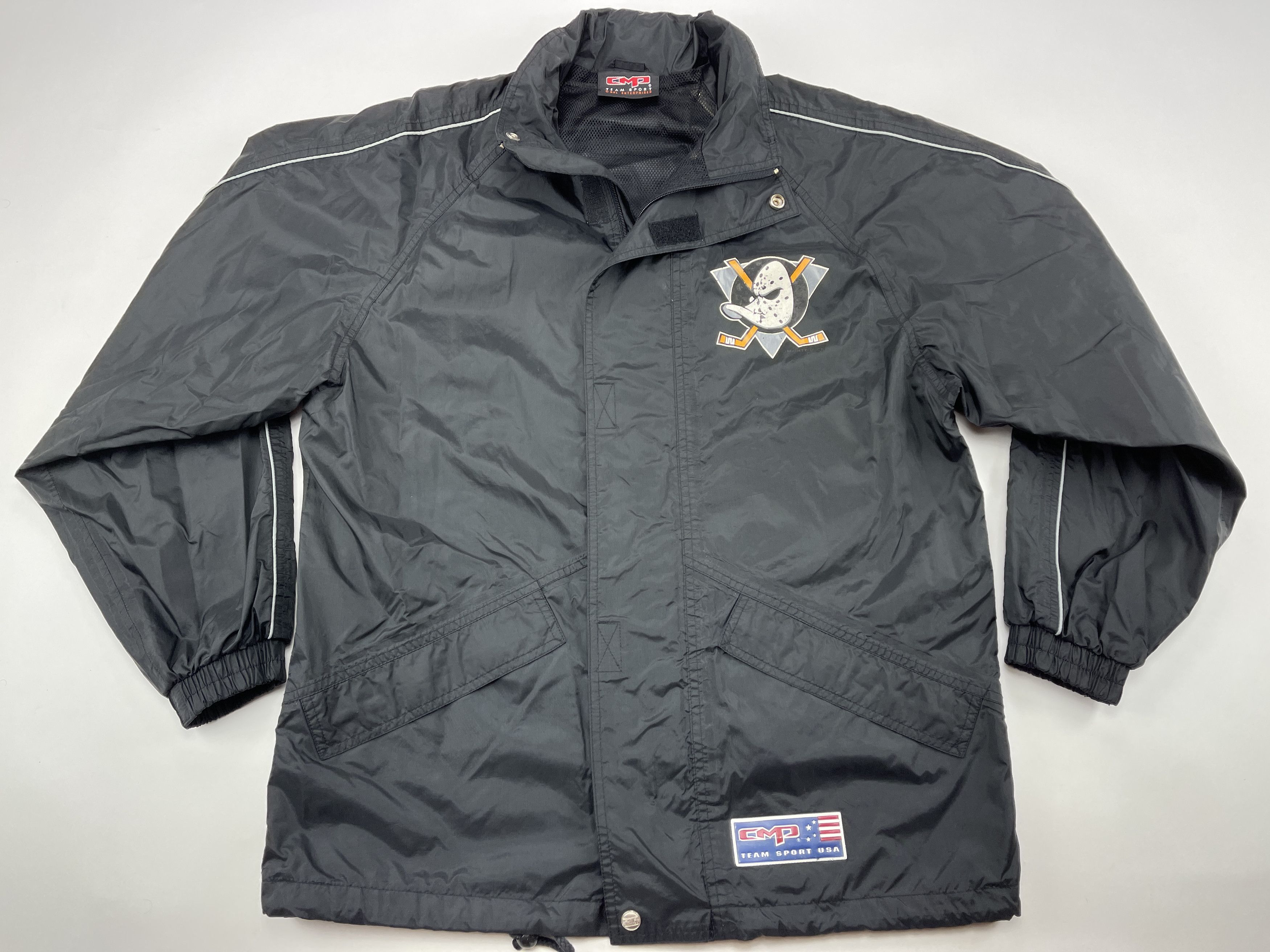 NHL NHL Anaheim Mighty Ducks jacket, vintage CMP windbreaker M Size US M / EU 48-50 / 2 - 2 Thumbnail