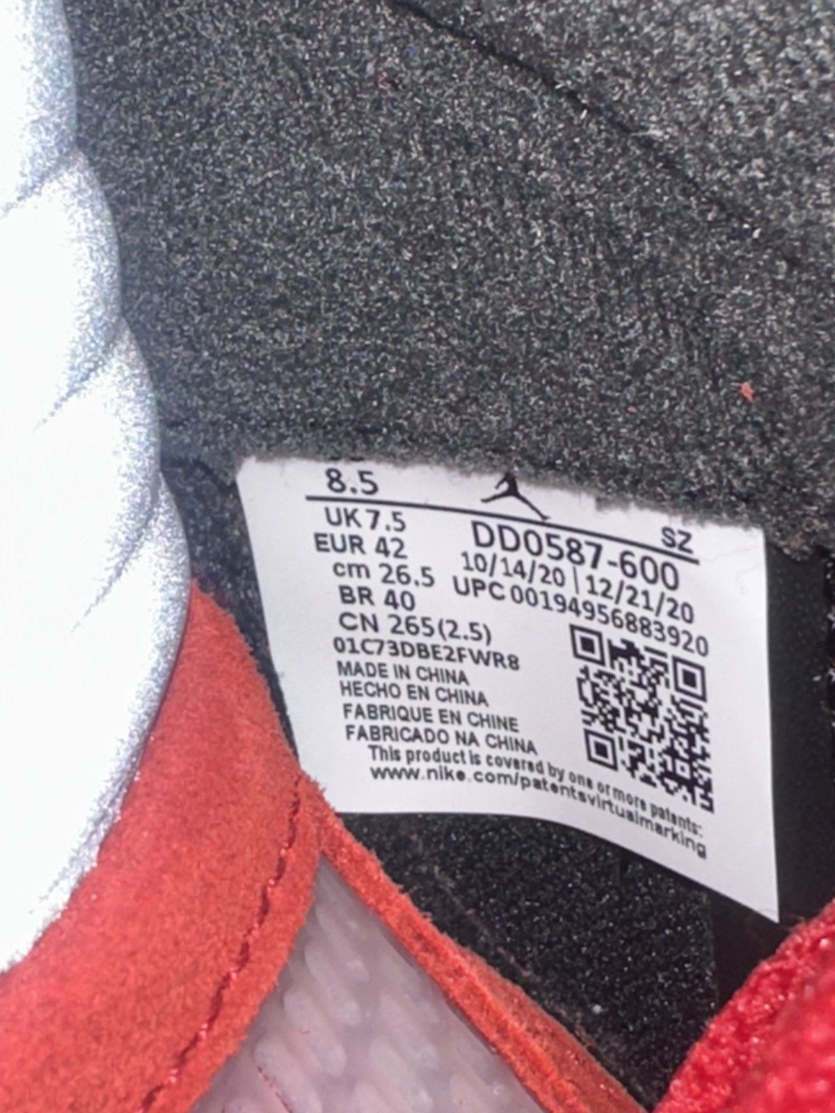 Jordan Brand Raging bulls Size US 8.5 / EU 41-42 - 2 Thumbnail