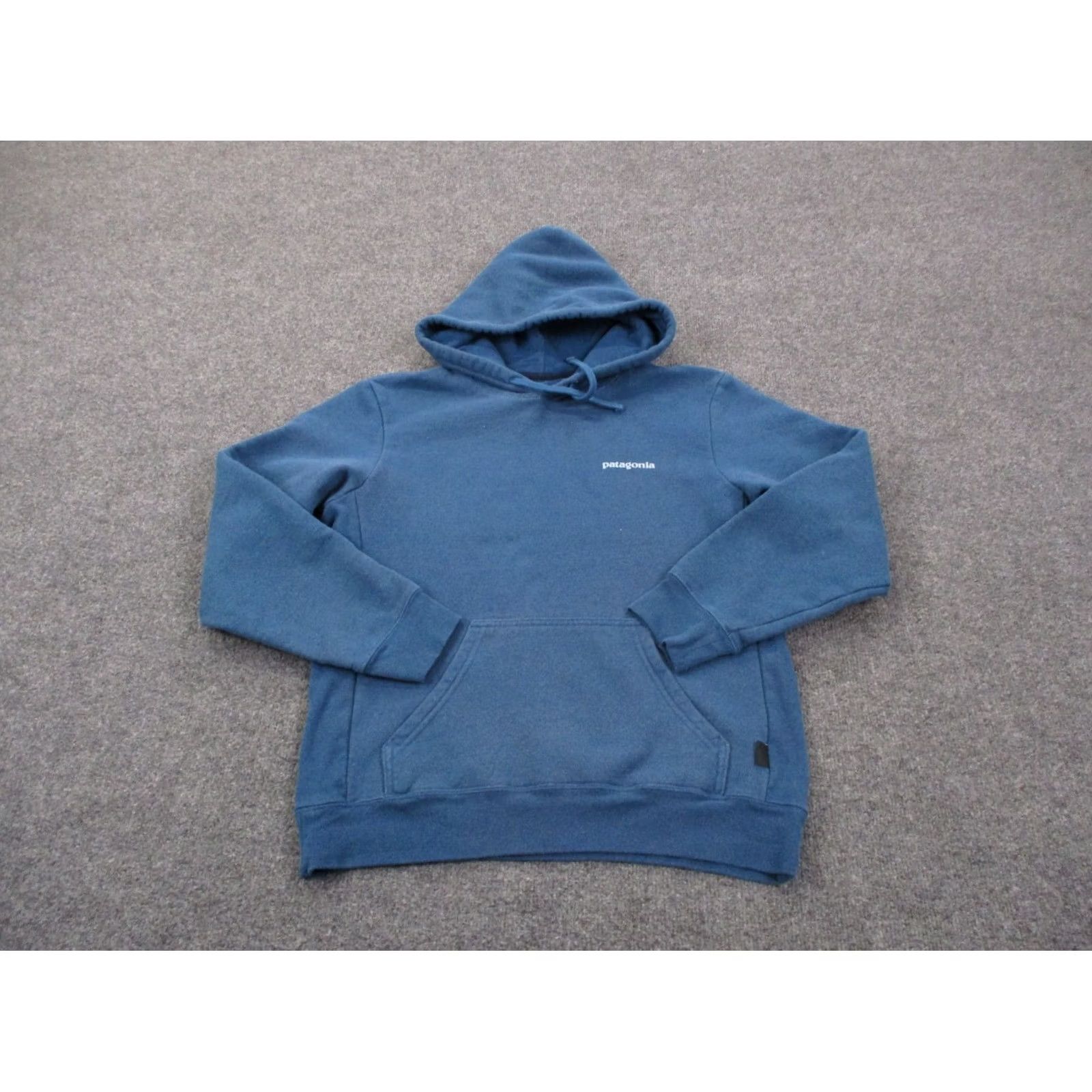 Patagonia Patagonia Hoodie Sweatshirt Mens S Uprisal Hoody Pullover Camping 39666 Heavy Blue Logo Knit Cotton Polyester Crew Neck Long Sleeve Heavy Size US S / EU 44-46 / 1 - 2 Thumbnail