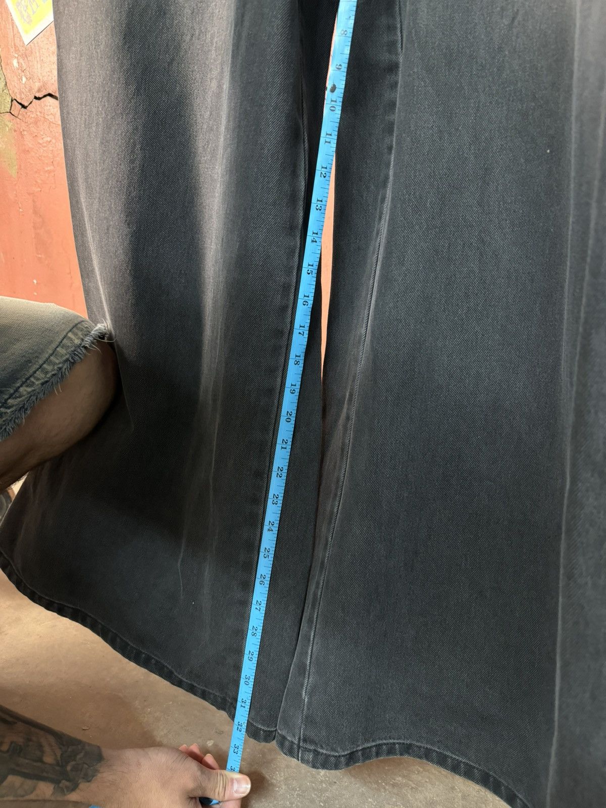 Raf Simons Raf Simons Redux Waves AW04 Oversized Denim Waves Size US 36 / EU 52 - 10 Thumbnail