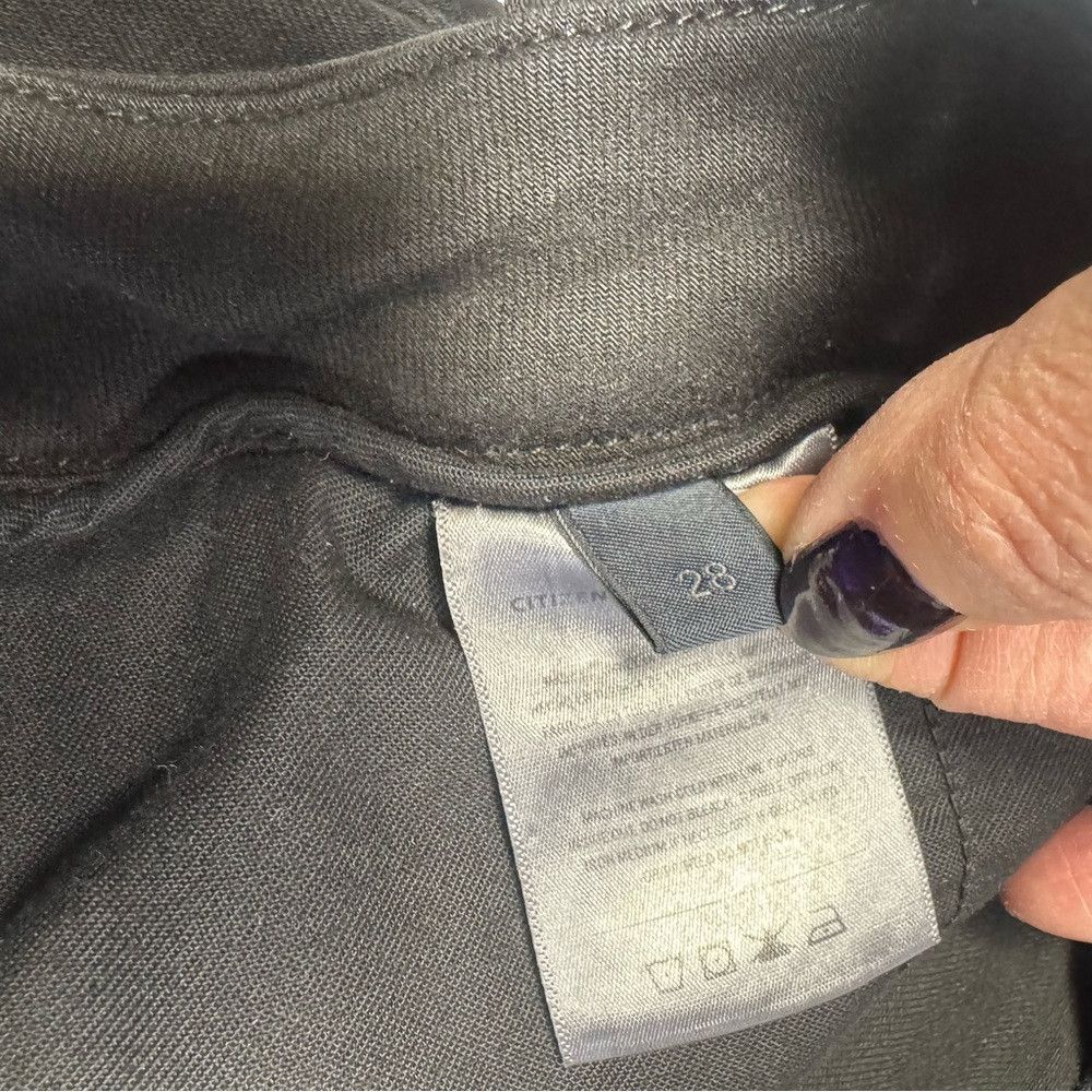 Citizens Of Humanity New Citizens of Humanity Jayla Skinny Black Jeans Size 28 Size 28" / US 6 / IT 42 - 8 Thumbnail
