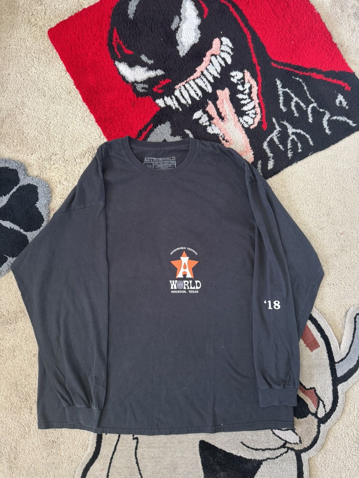 Travis Scott Travis Scott Astro World Tour Merch 2018 Size US XXL / EU 58 / 5 - 1 Thumbnail