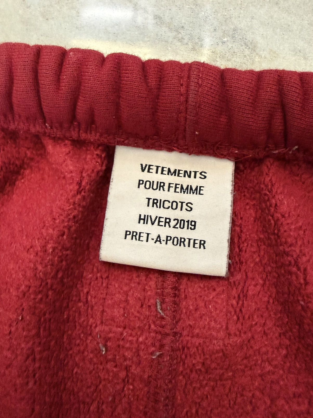 Vetements Vetements spellout Sweatpants Size US 30 / EU 46 - 3 Thumbnail