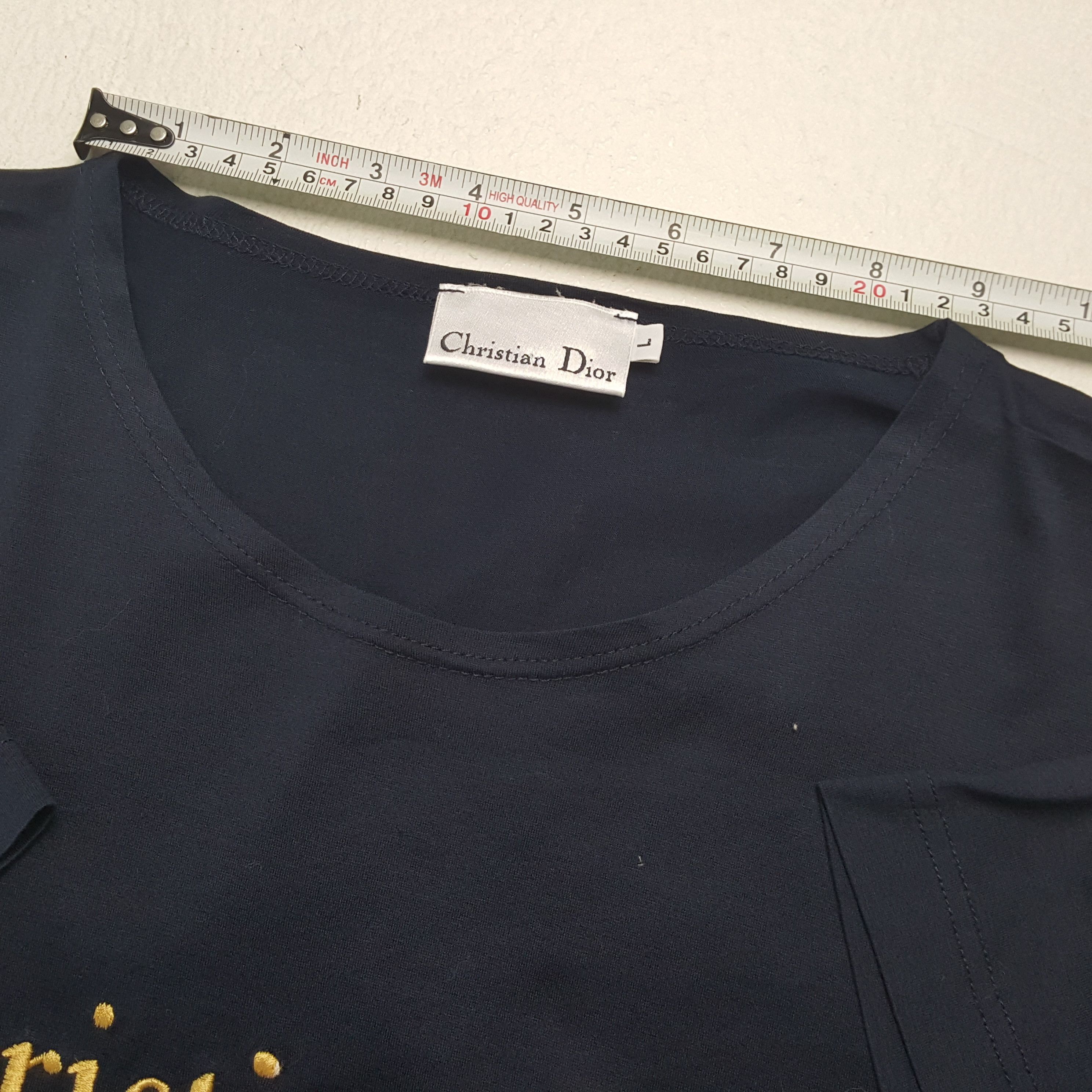 Christian Dior Monsieur × Vintage Vintage CHRISTIAN DIOR Luxury Fashion Brand T-Shirts Size US M / EU 48-50 / 2 - 7 Thumbnail