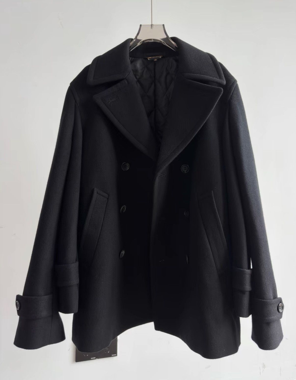 Comme des Garcons Comme des Garçons Sleeve Deconstructed Wool Jacket K23 Size US XS / EU 42 / 0 - 1 Thumbnail