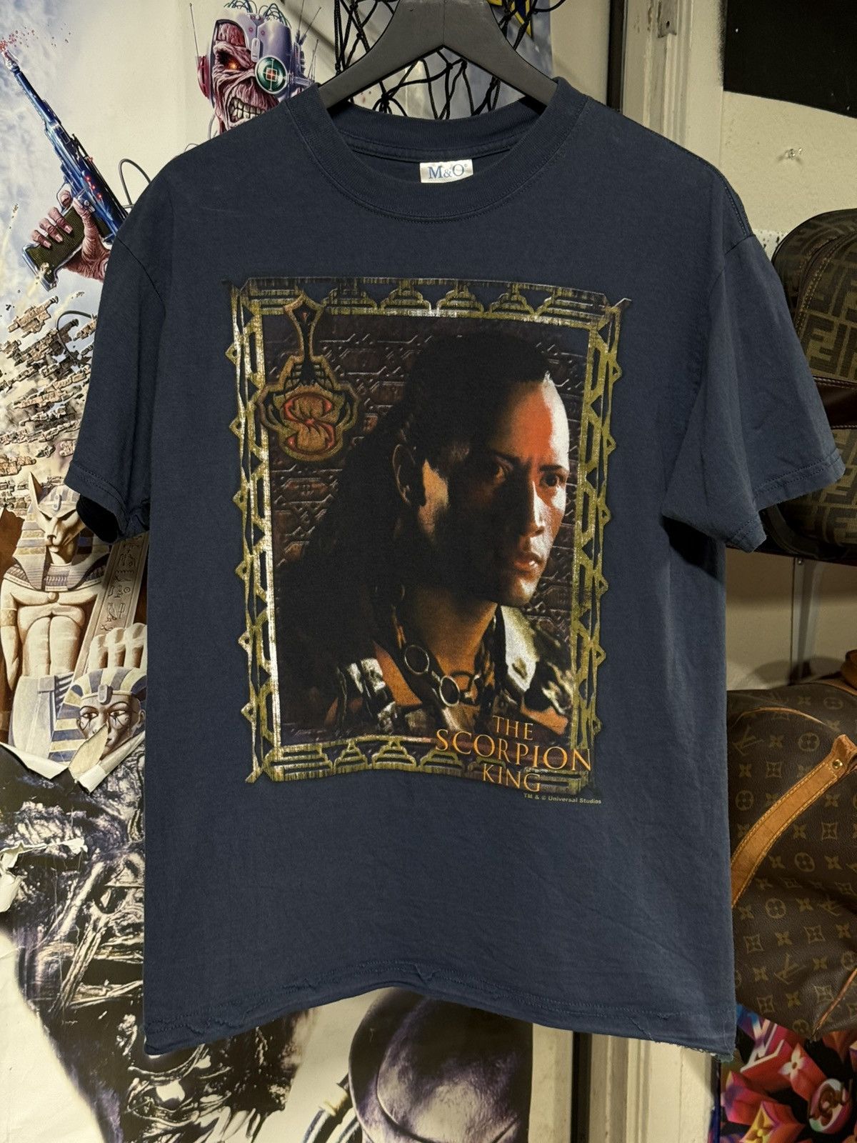 Vintage Vintage Scorpion King Movie T-Shirt Dwayne Johnson Tee Med Size US M / EU 48-50 / 2 - 5 Thumbnail
