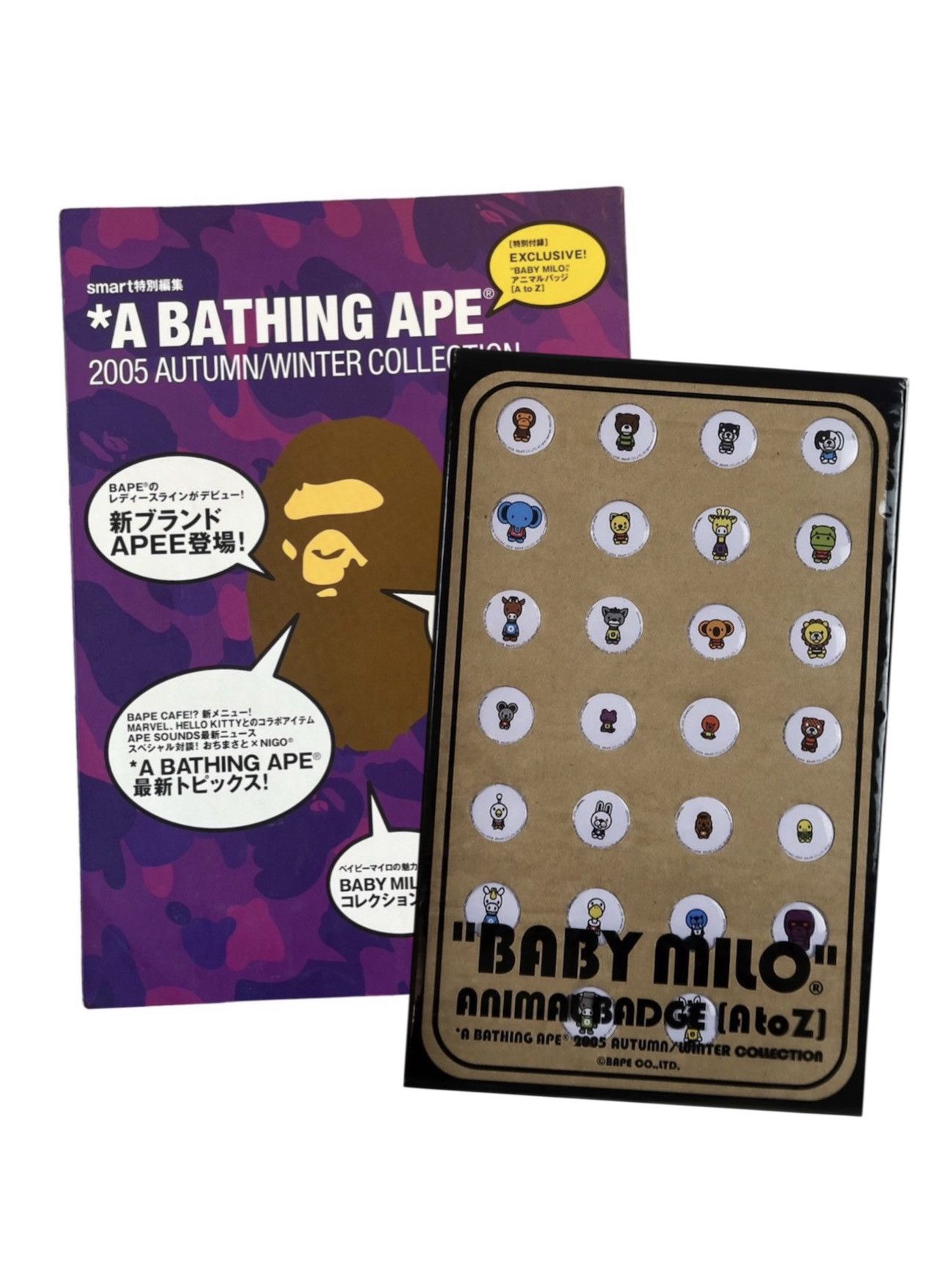 Bape Bape eMook Magazine + Pin Set Autumn/Winter 2005 Size ONE SIZE - 1 Thumbnail