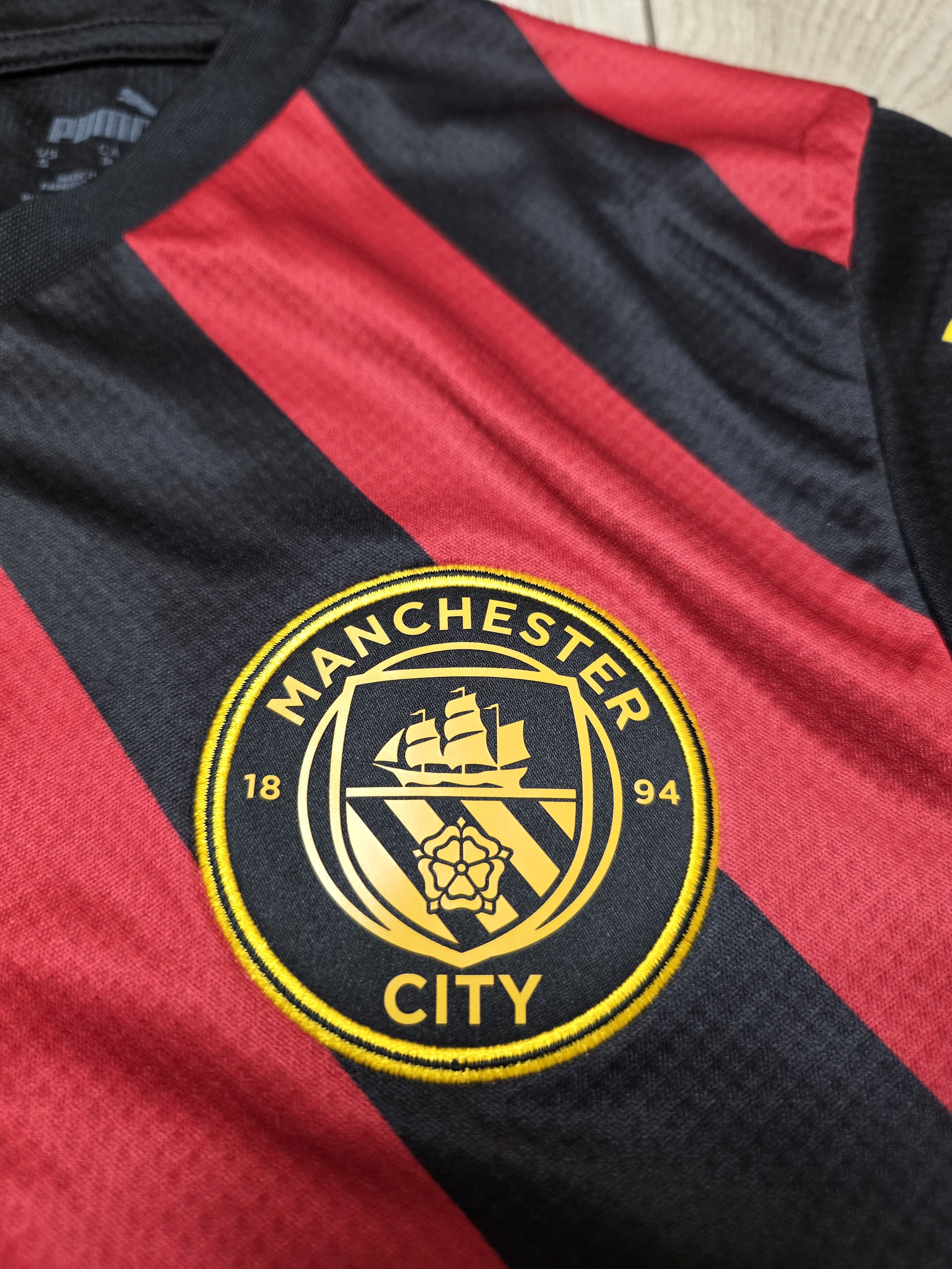 Puma MANCHESTER CITY 2022 2023 AWAY FOOTBALL SHIRT SOCCER JERSEY Size US S / EU 44-46 / 1 - 4 Thumbnail