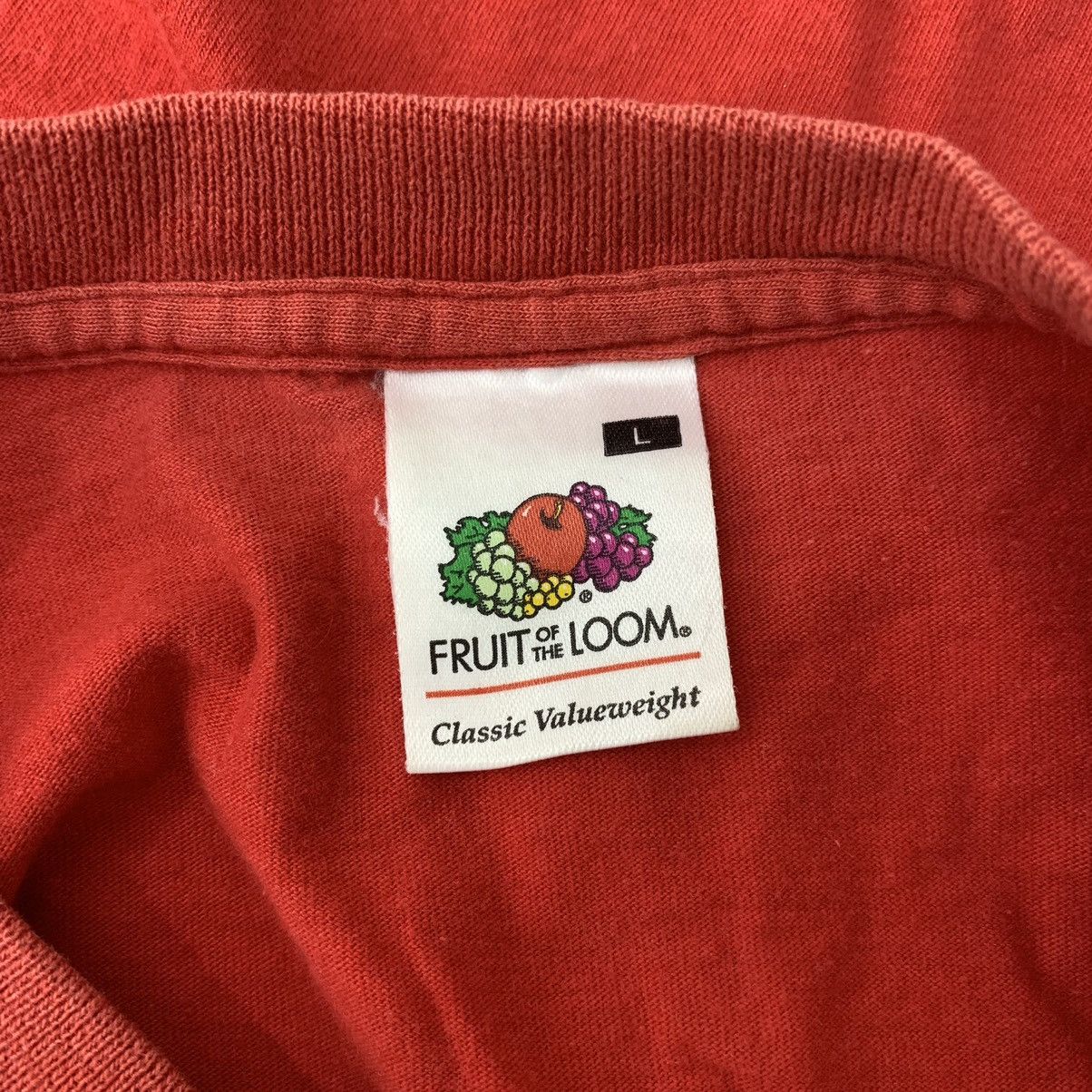 Fruit Of The Loom TORO Mexican Buffalo Print Fruit Of Loom Red Short Sleeve Size US L / EU 52-54 / 3 - 4 Thumbnail