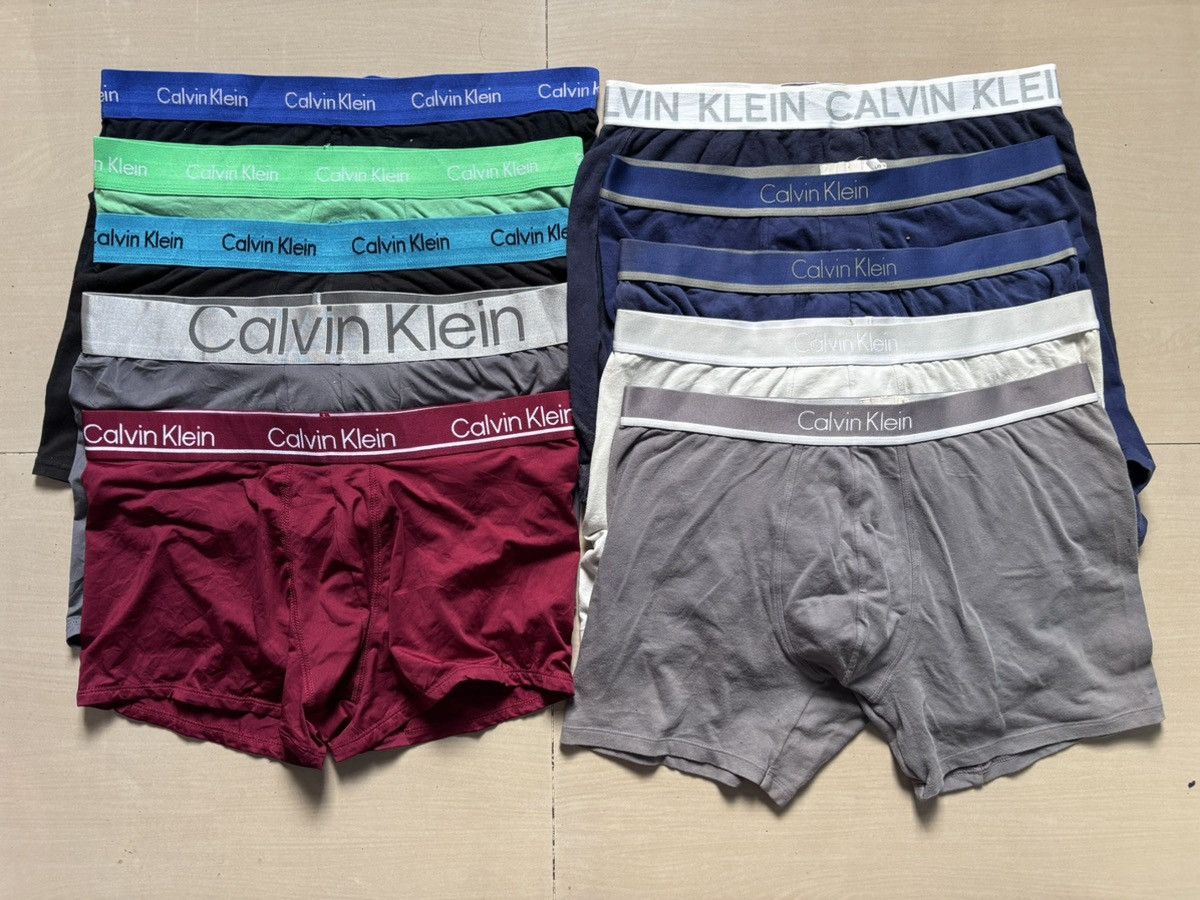 Calvin Klein 10 pack Calvin Klein boxers Size US 34 / EU 50 - 1 Thumbnail