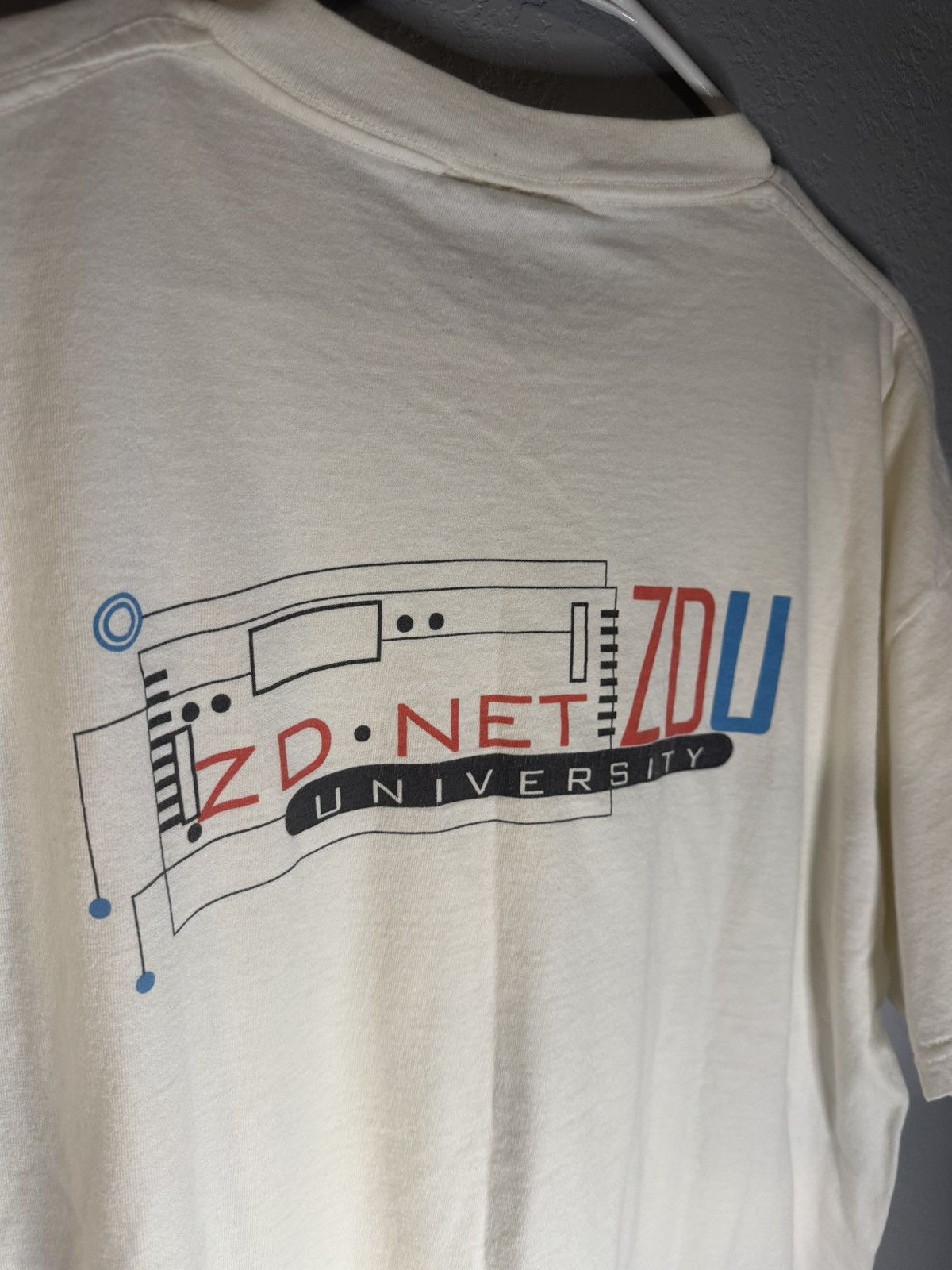 Vintage Vintage tech tee Size US XL / EU 56 / 4 - 2 Thumbnail
