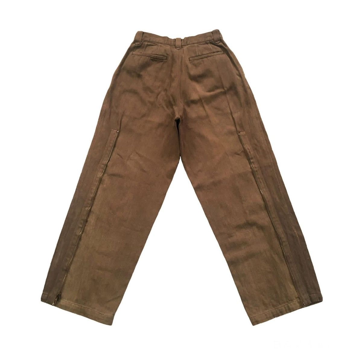 Issey Miyake A/W 1984 Issey Miyake Side Zipper Pants Size US 30 / EU 46 - 2 Thumbnail