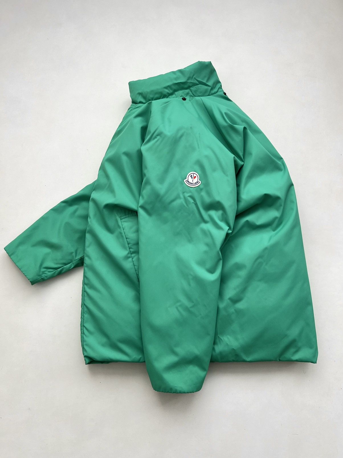 Moncler Grenoble 🔥 80s Moncler Grenoble Green Down Puffer Jacket Size US L / EU 52-54 / 3 - 6 Thumbnail