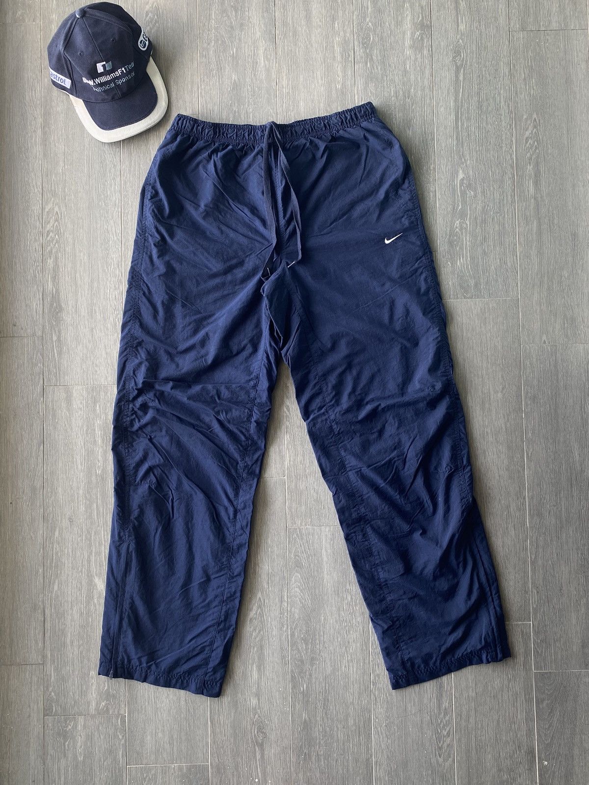 Vintage Y2K Nike Navy Track Pants