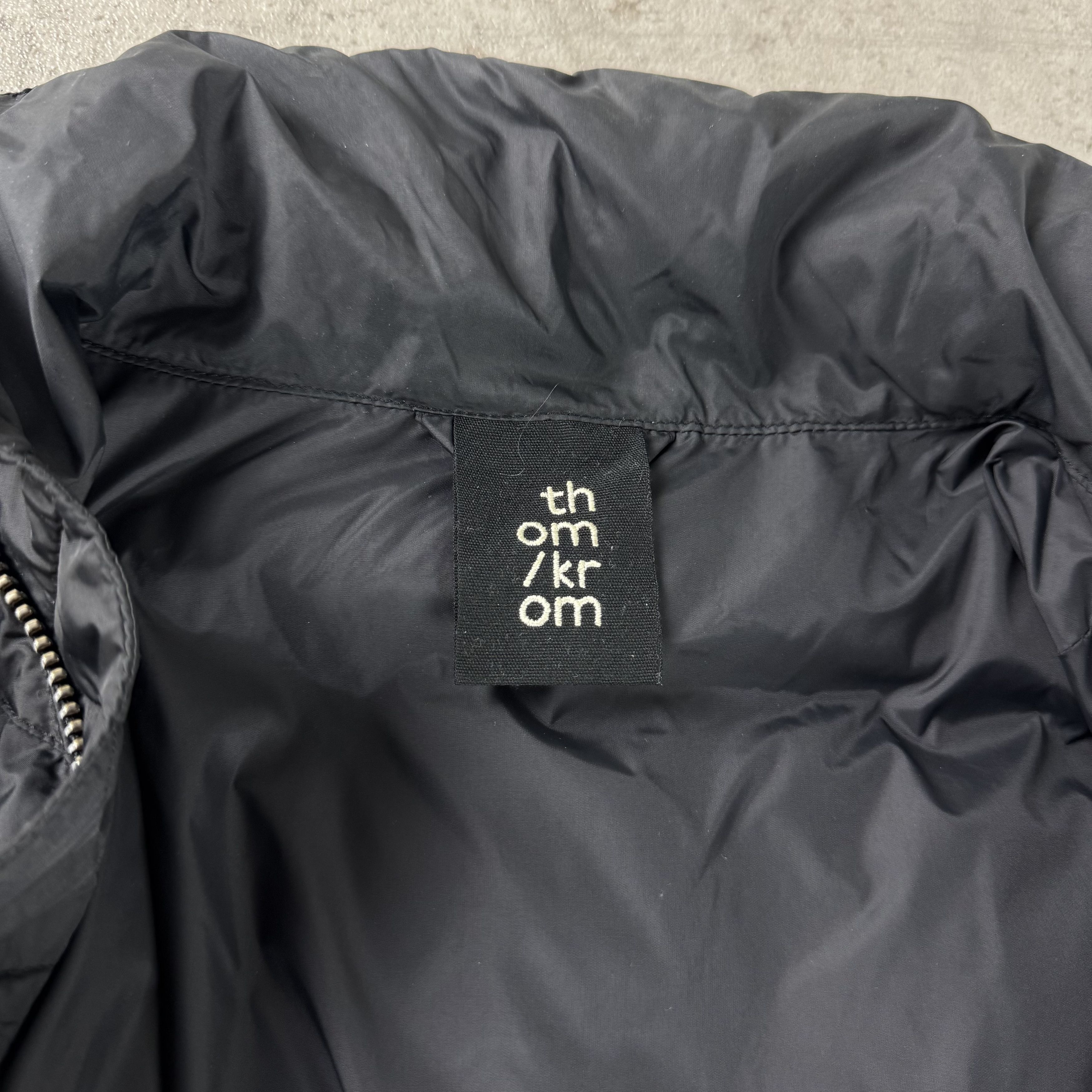 Thom Krom THOM KROM Asymmetrical Zip Quilted Puffer Jacket Size US L / EU 52-54 / 3 - 9 Thumbnail