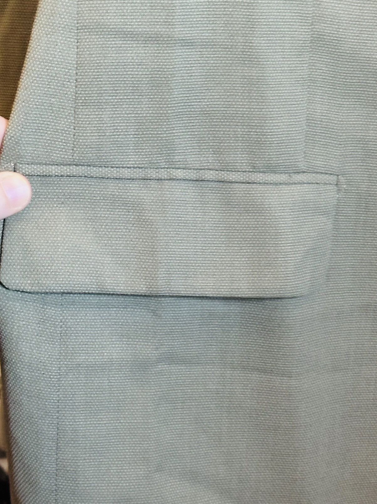 Corneliani SILK/VIRGIN WOOL knit gray/green jacket Italy Size 44R - 5 Thumbnail