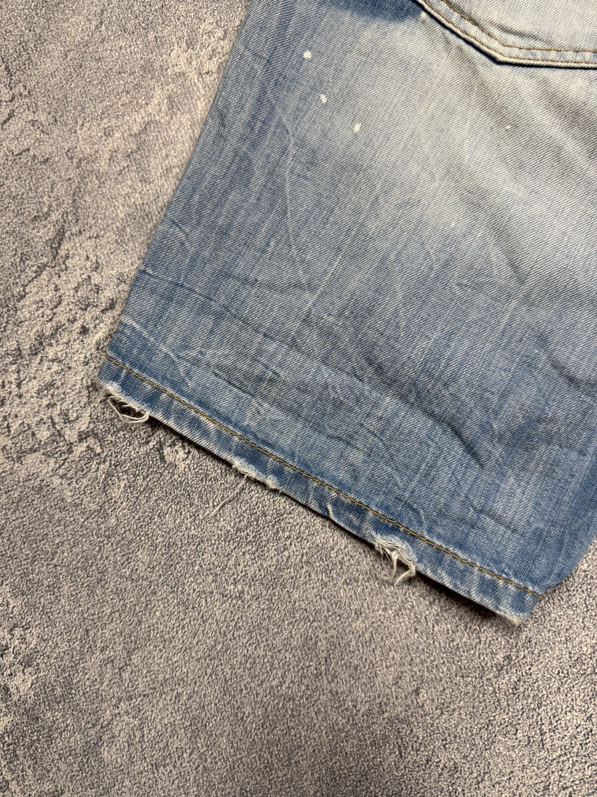 Dsquared2 Dsquared Distressed Shorts In Blue Size US 34 / EU 50 - 10 Thumbnail