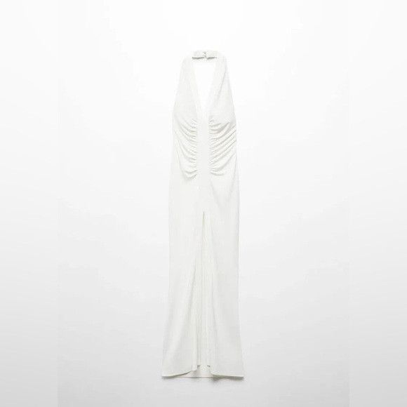 Victoria Beckham Mango x Victoria Beckham - Draped Halter maxi Dress medium Size M / US 6-8 / IT 42-44 - 2 Thumbnail