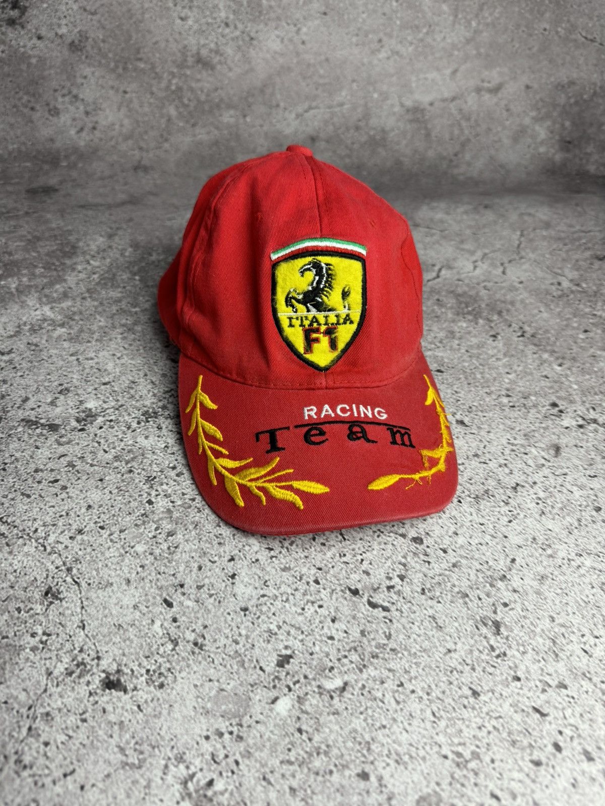 Ferrari × Vintage Ferrari Racing F1 Team Cap Hat Vintage Size ONE SIZE - 1 Thumbnail