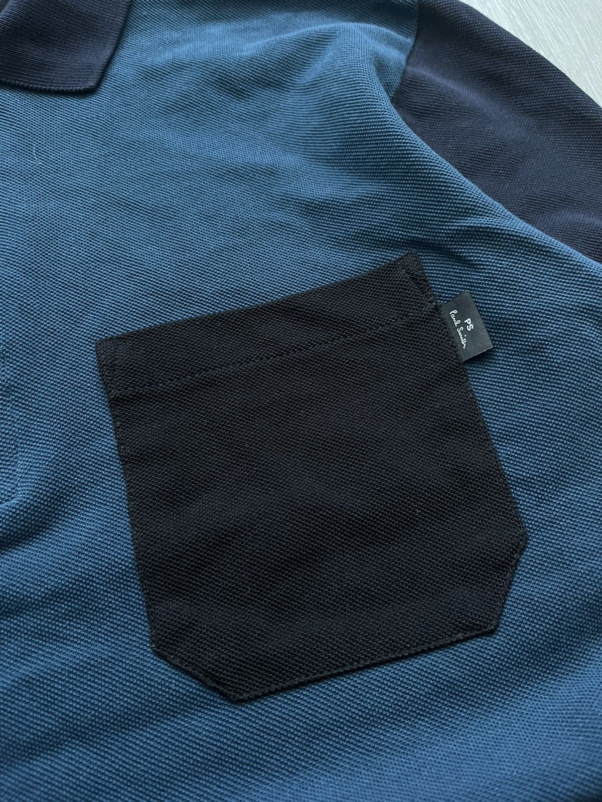Designer × Paul Smith Paul Smith Colorblock 1/4 Quarter Zip Long Sleeve Shirt Size US M / EU 48-50 / 2 - 3 Thumbnail
