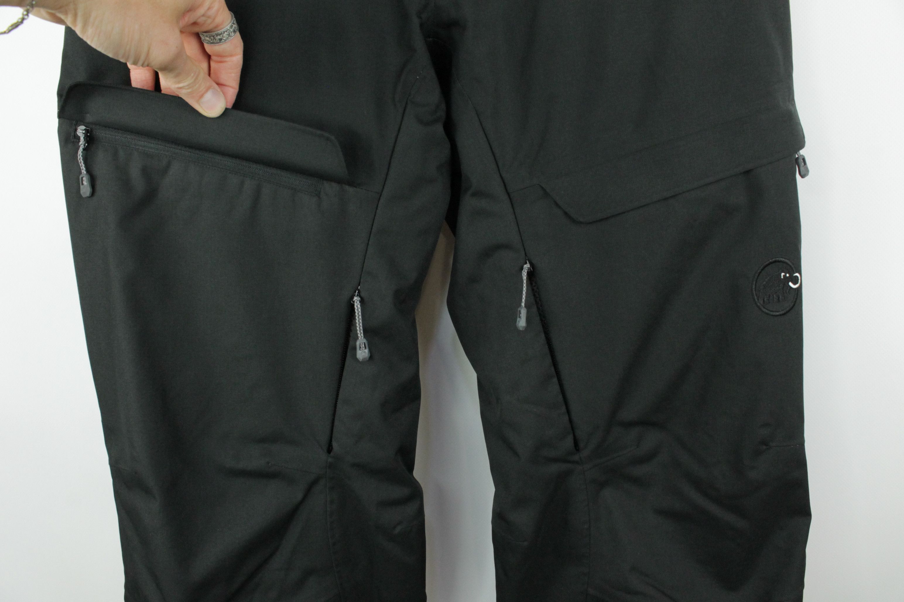 Mammut Mammut Robella 2-layers Warm Waterproof Ski Black Pants Size 30" / US 8 / IT 44 - 3 Thumbnail