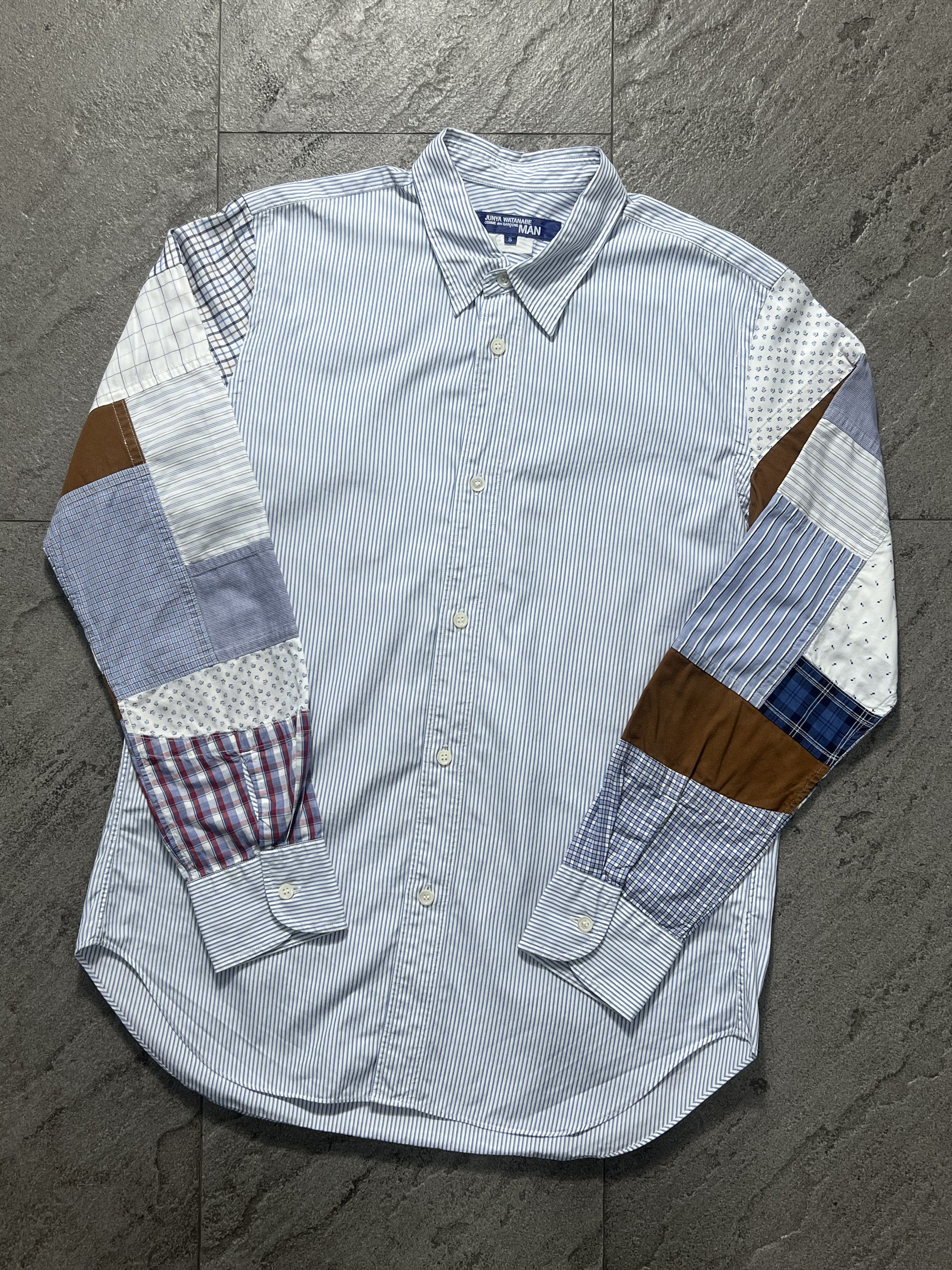 Junya Watanabe Comme des Garçons patchwork shirt