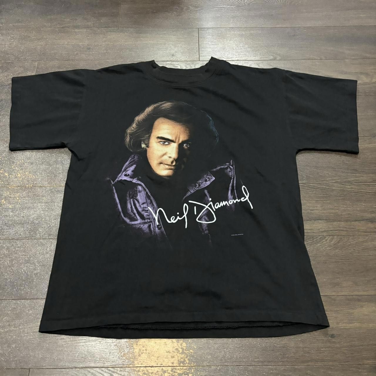 Designer vintage Neil diamond tennesse moon tour t shirt 90s M Size US M / EU 48-50 / 2 - 3 Thumbnail