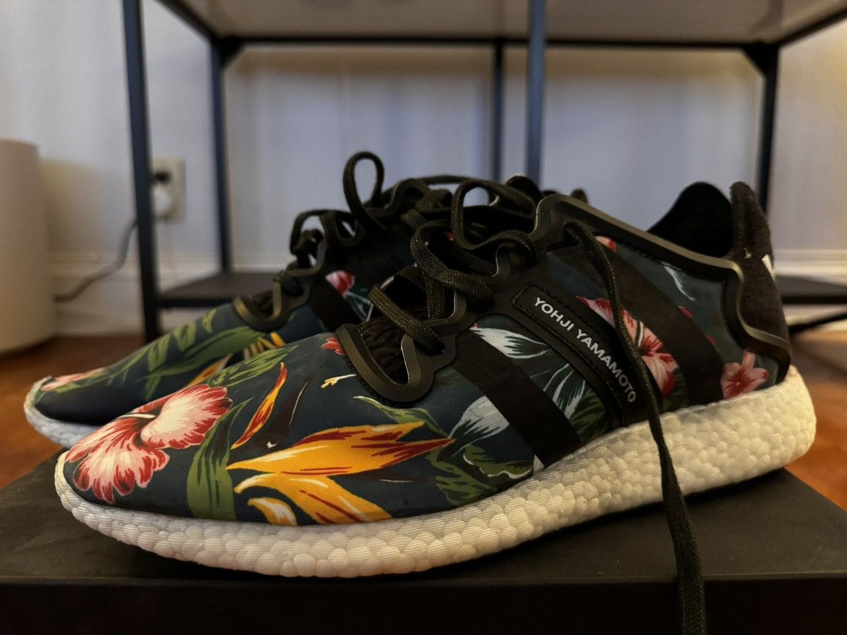Y 3 Yohji Yamamoto Y 3 Yohji Boost Floral Bird of Paradise Grailed