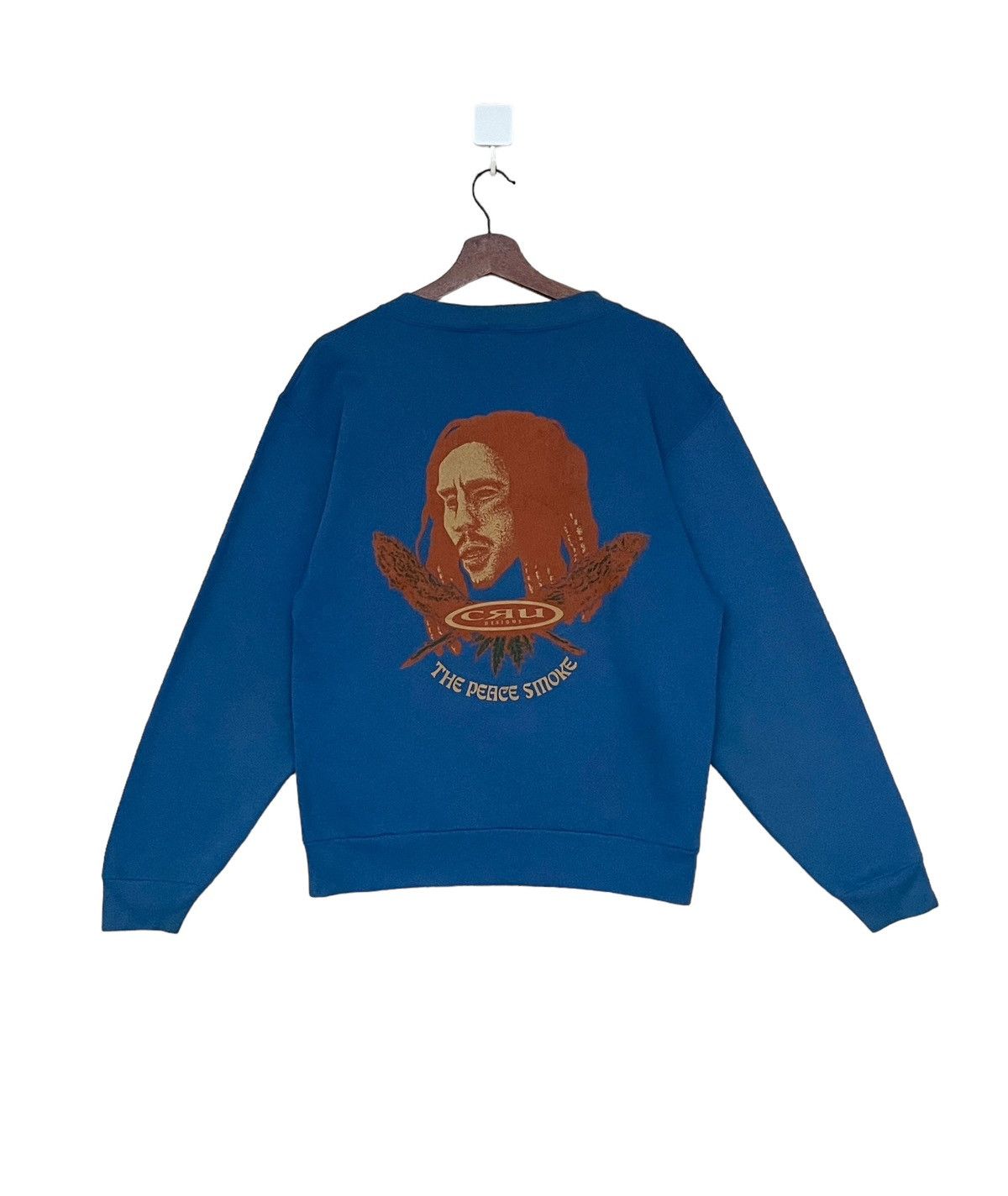Vintage Vintage Brand Cru Bob Marley Sweatshirt 1990s Size US M / EU 48-50 / 2 - 1 Thumbnail