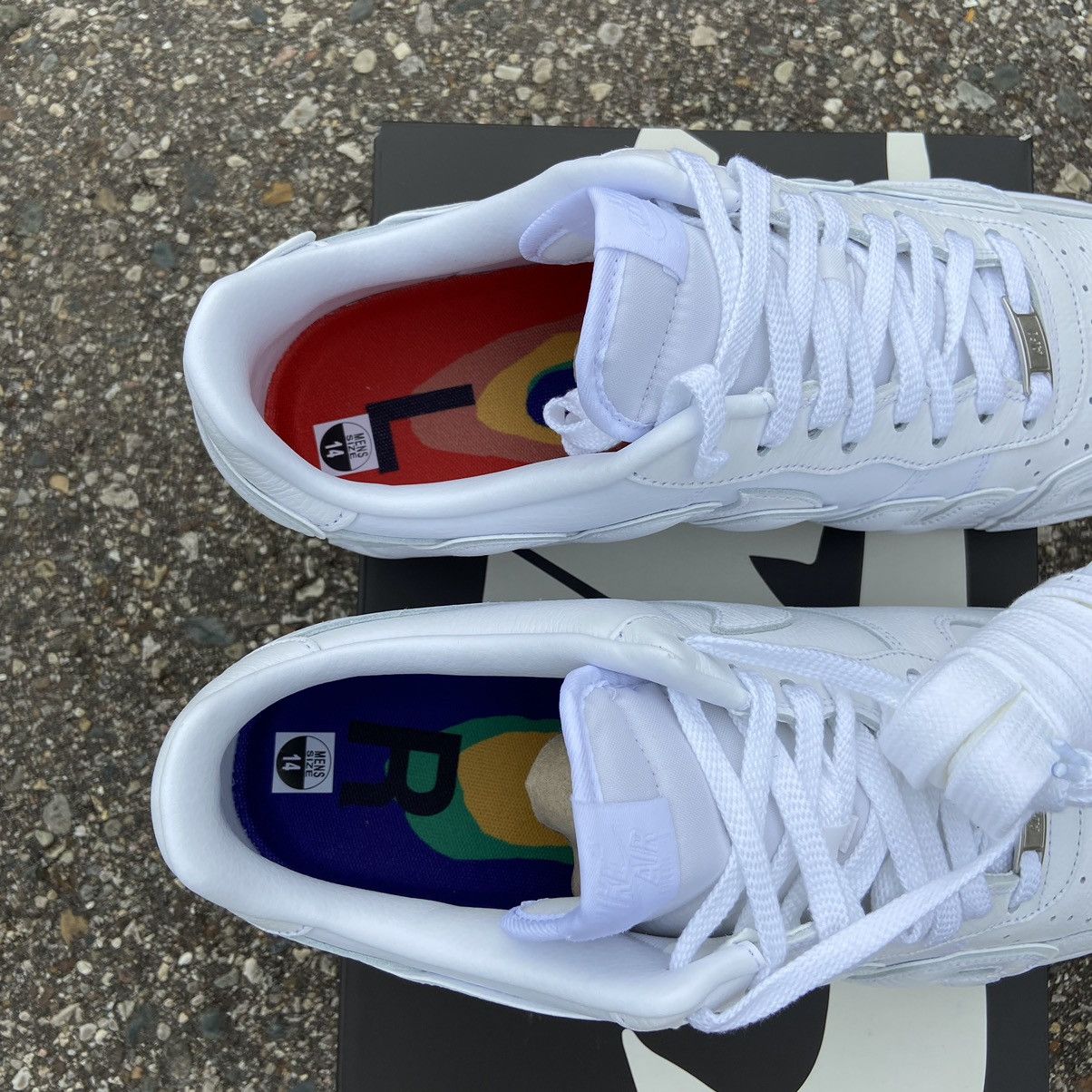 Cactus Plant Flea Market × Nike CPFM x Nike Air Force 1 White - 14 Size US 14 / EU 47 - 5 Thumbnail