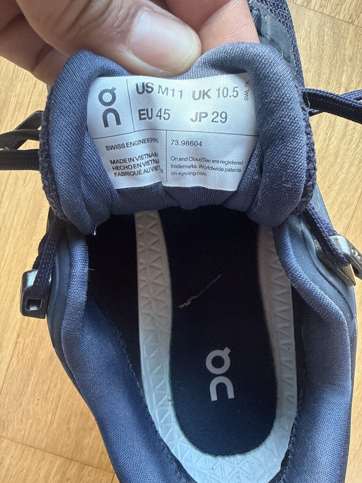 On On Cloudventure Trail Running Shoes Size US 11 / EU 44 - 2 Thumbnail