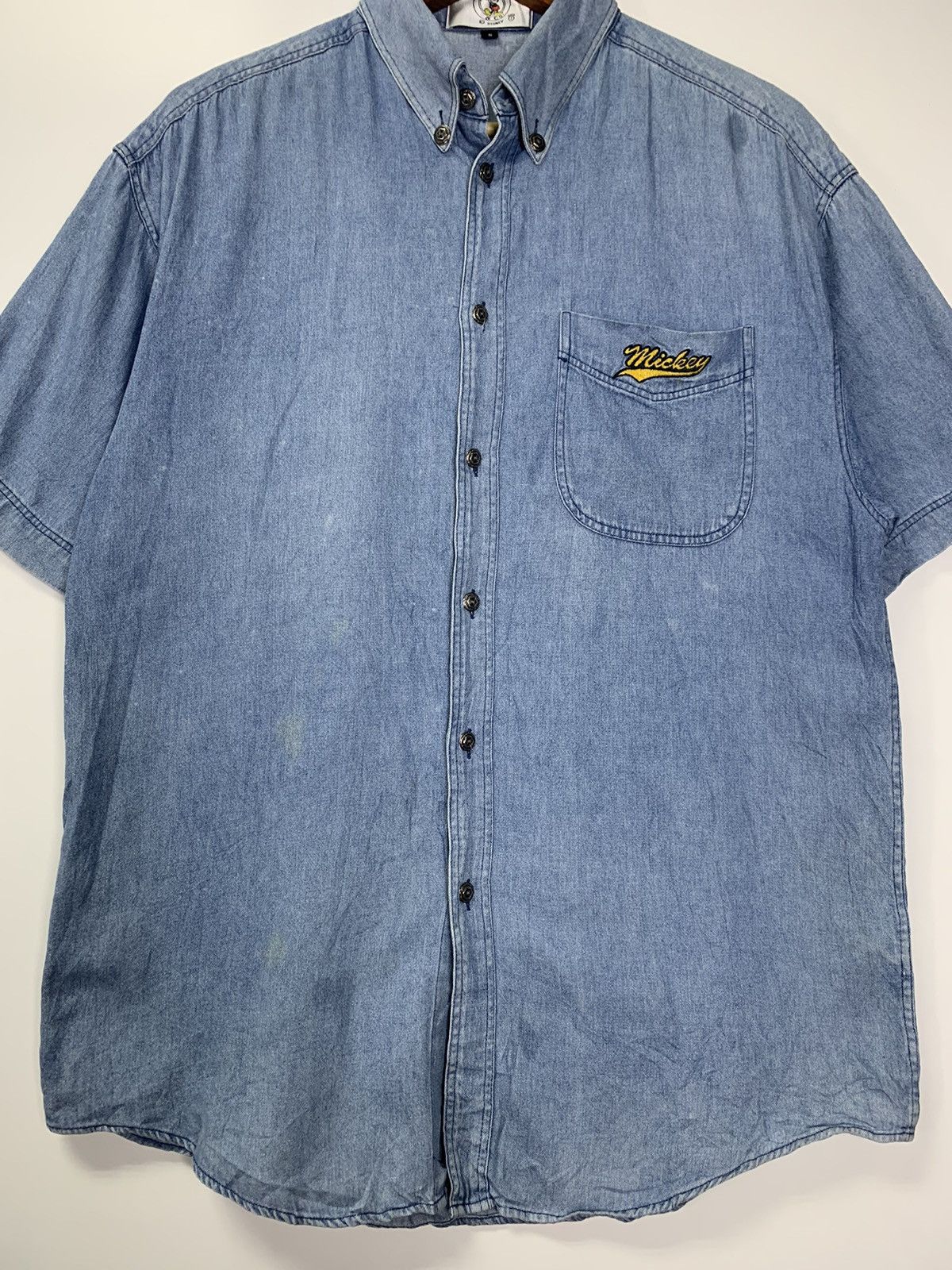 Disney × Mickey Mouse × Vintage Vintage Mickey Disney button up Size US S / EU 44-46 / 1 - 2 Thumbnail