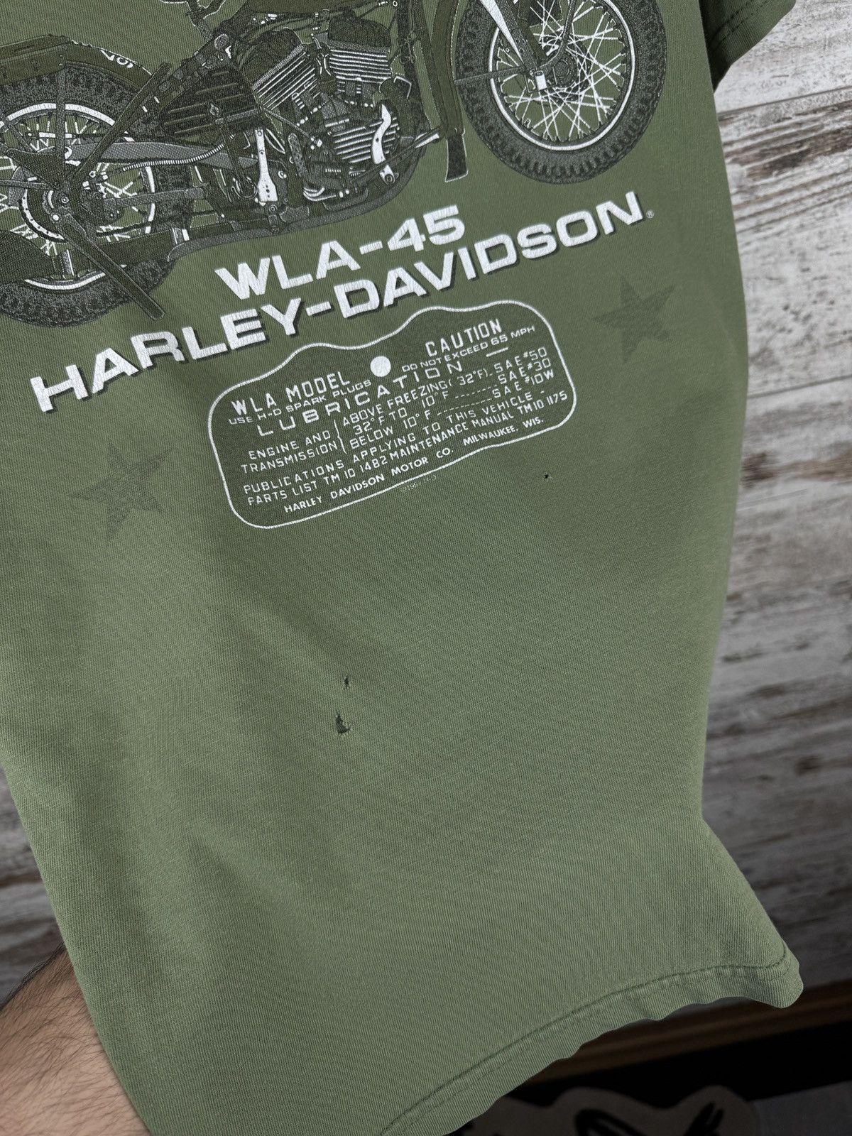 Harley Davidson × Vintage Mens Vintage Harley Davidson T-shirt big logo tee 1998 rare Size US L / EU 52-54 / 3 - 7 Thumbnail