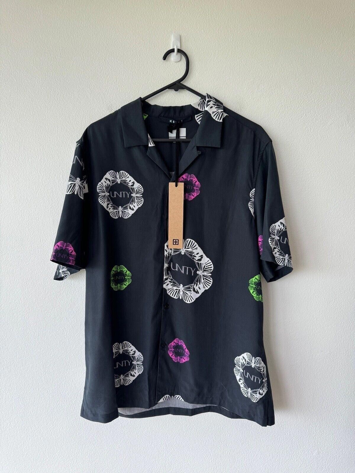 Ksubi new ksubi medium m shirt top resort unityfly unity black Size US M / EU 48-50 / 2 - 1 Thumbnail