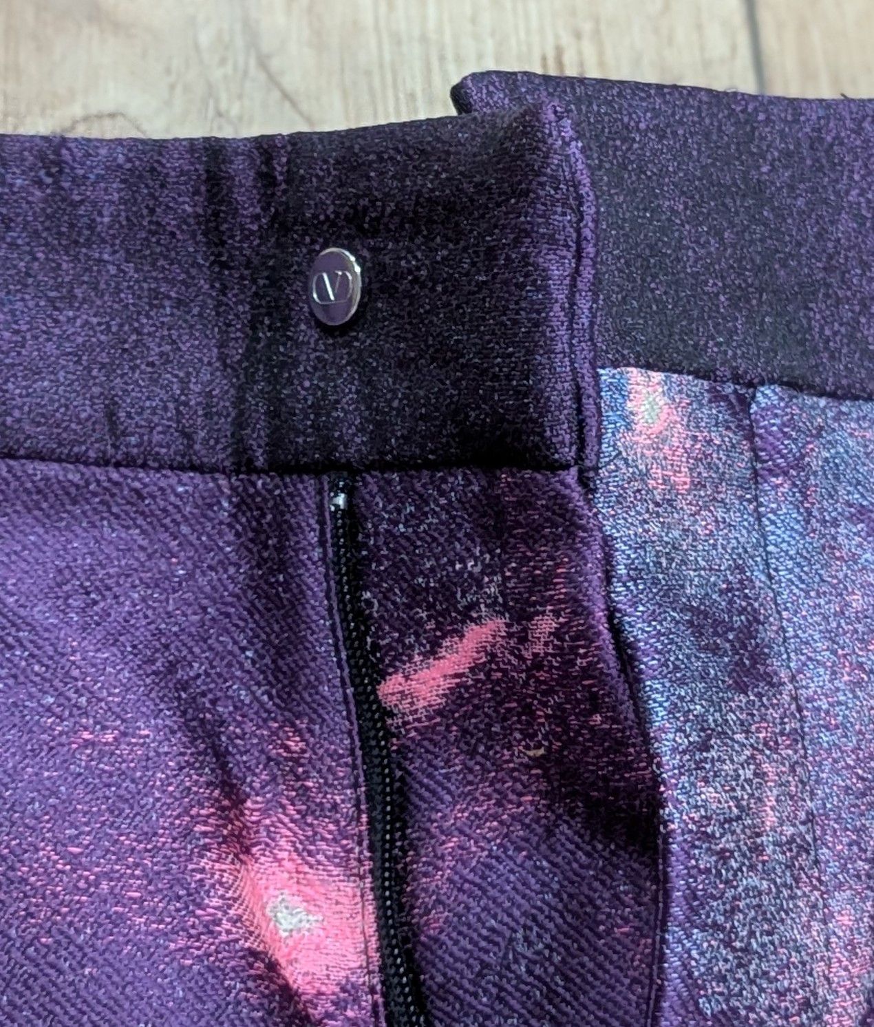 Valentino Valentino Solar System Bermuda Shorts Purple/Multi 50 US 34 Size US 34 / EU 50 - 3 Thumbnail