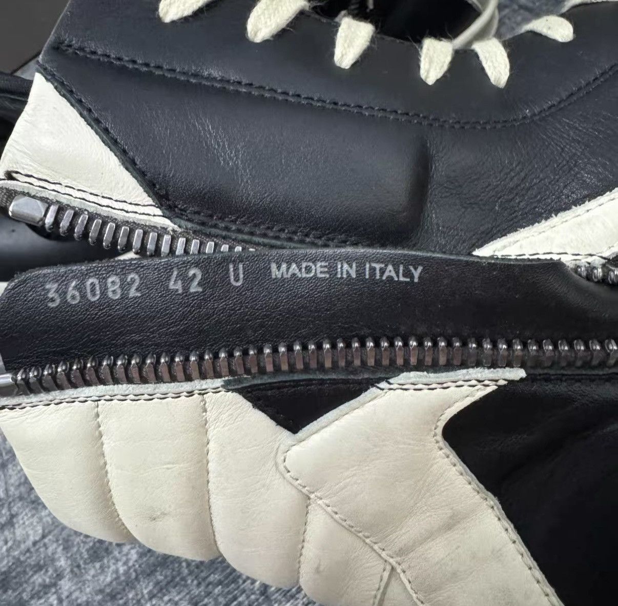 Rick Owens Rick Owens Mainline Triangle Sneakers Size US 8.5 / EU 41-42 - 7 Thumbnail