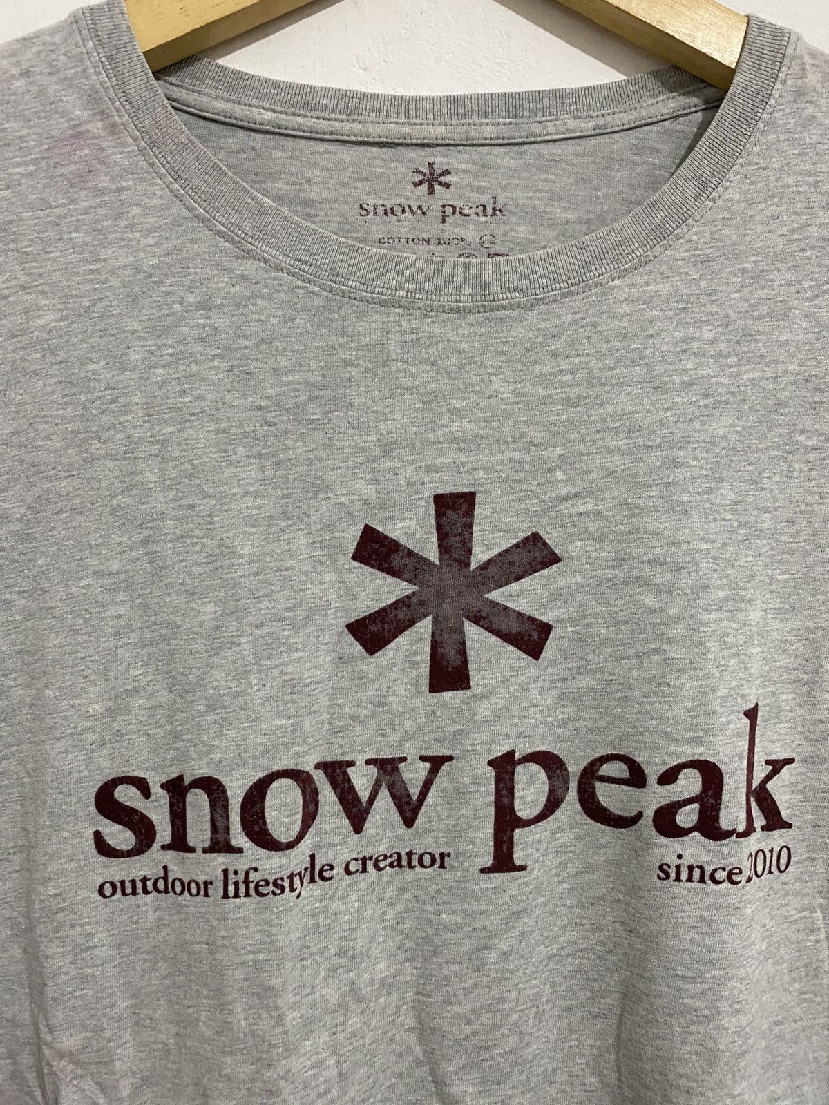 Japanese Brand Snow peak logo longsleeve Size US L / EU 52-54 / 3 - 2 Thumbnail