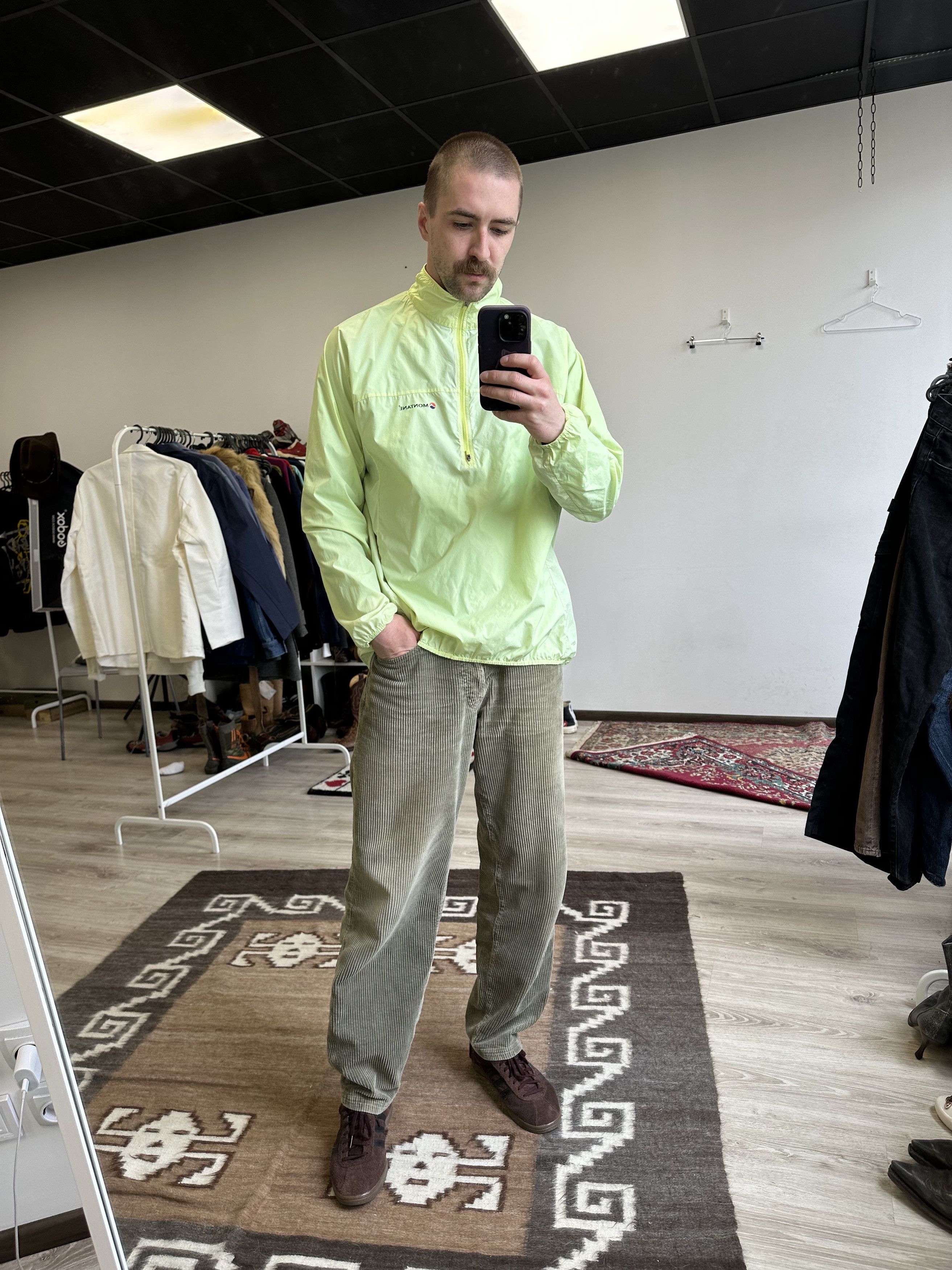 Montane Montan Pertex Nylon Windbreaker Jacket 6730AC Size US XL / EU 56 / 4 - 7 Thumbnail