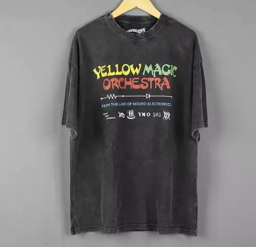 Japanese Brand Yellow Magic Orchestra YMO Graphic Printed Cotton Tshirt Size US L / EU 52-54 / 3 - 1 Thumbnail