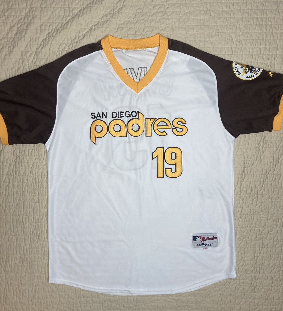 MLB × Majestic × Vintage San Diego Padres Tony Gwynn Baseball Jersey Size XXL (52) Size US XXL / EU 58 / 5 - 2 Thumbnail