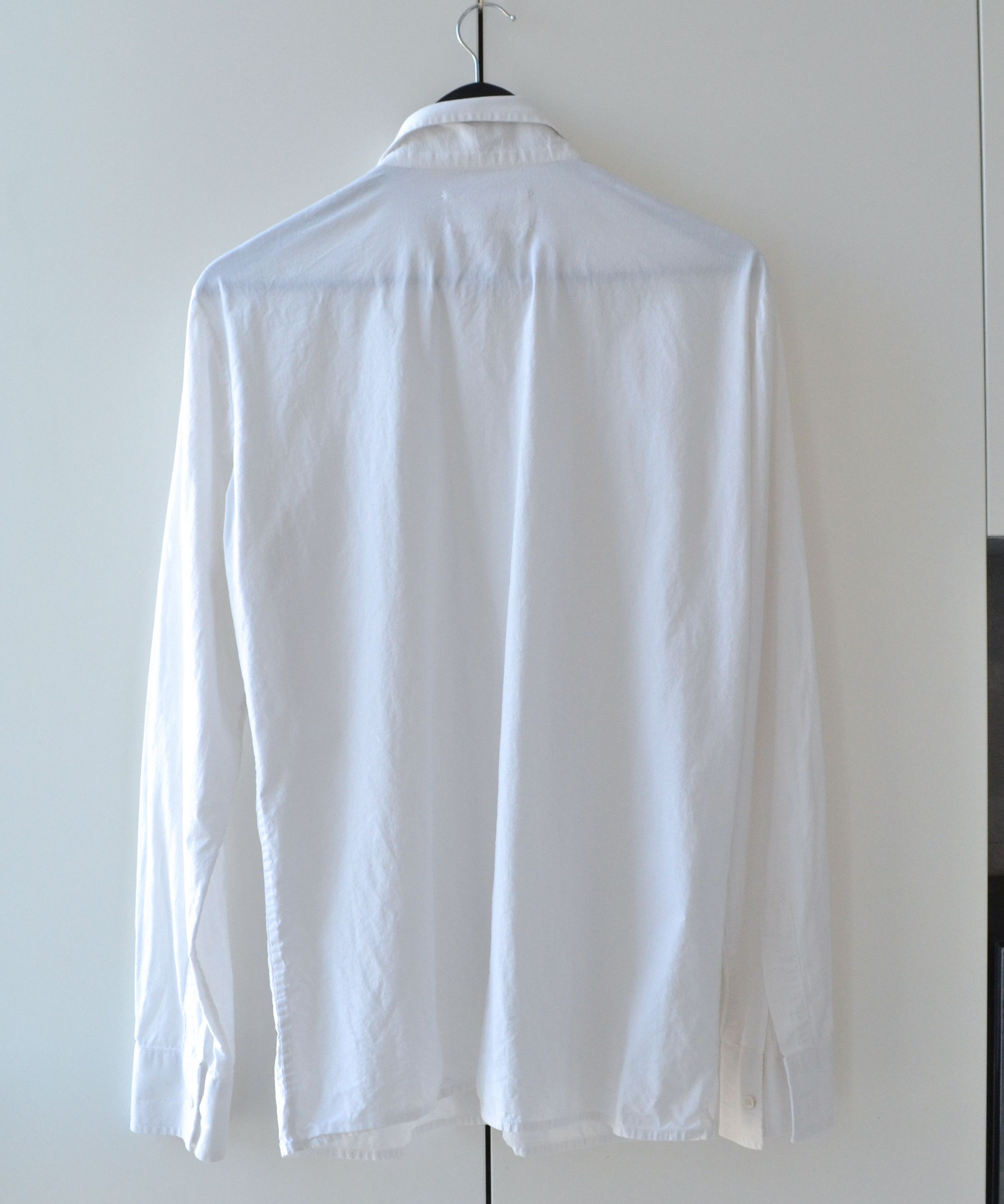Maison Margiela Maison Margiela Shirt Long Sleeve VIntage F/W2002 White Size US L / EU 52-54 / 3 - 9 Thumbnail