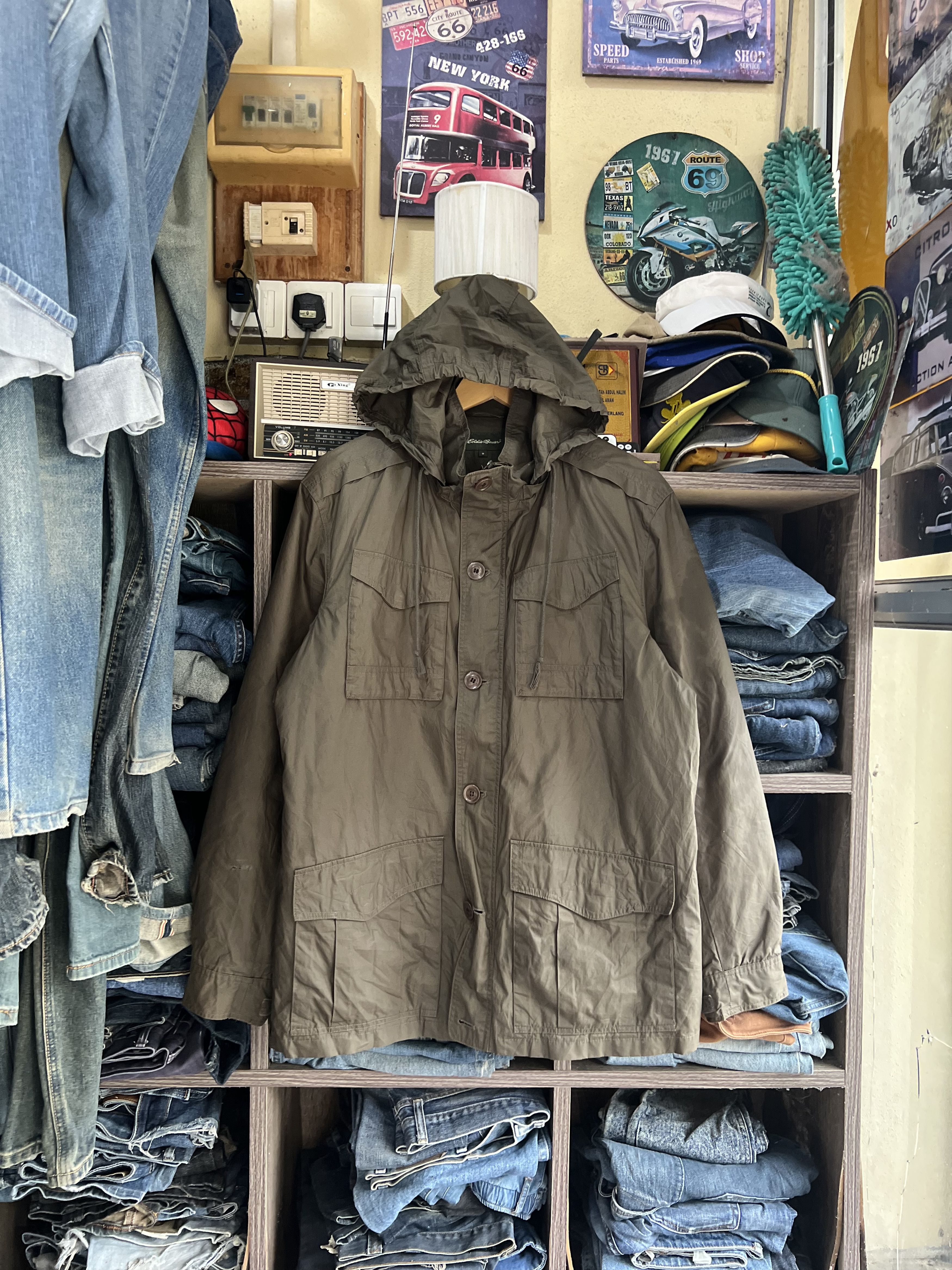 Eddie Bauer 🔥Eddie Bauer Jacket With Hoodie Size US M / EU 48-50 / 2 - 17 Thumbnail