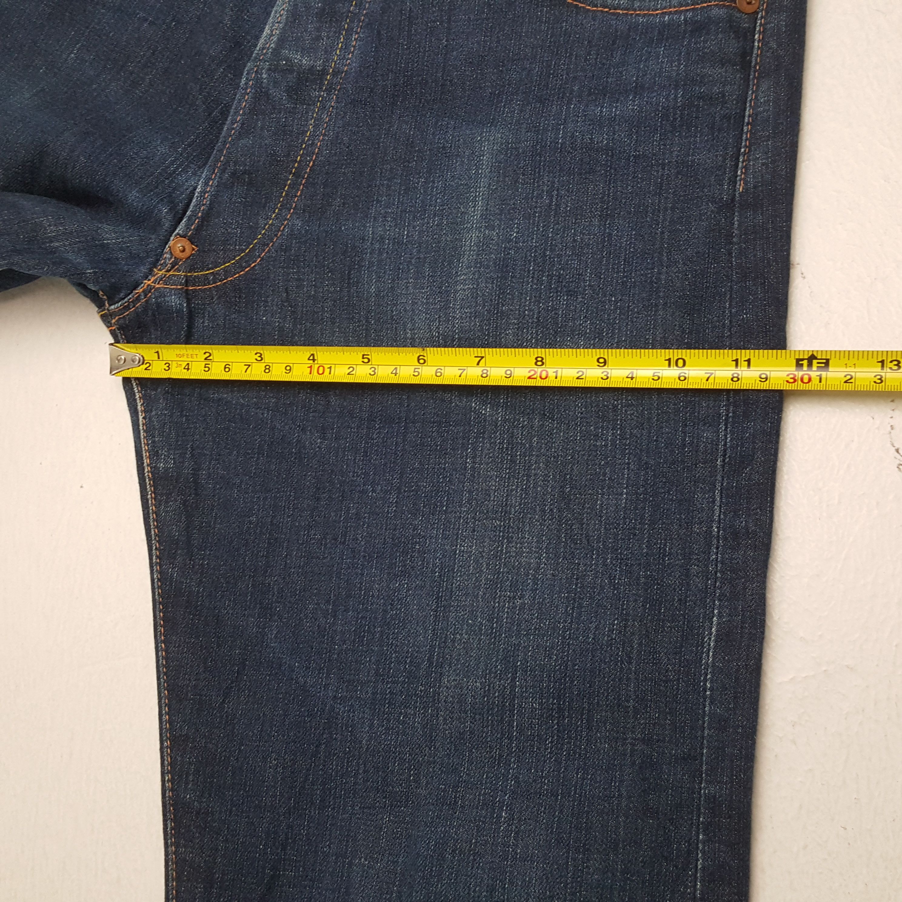 Evisu EVISU Japanese Brand Streetwear Custom Daicock Jeans Size US 29 - 9 Thumbnail