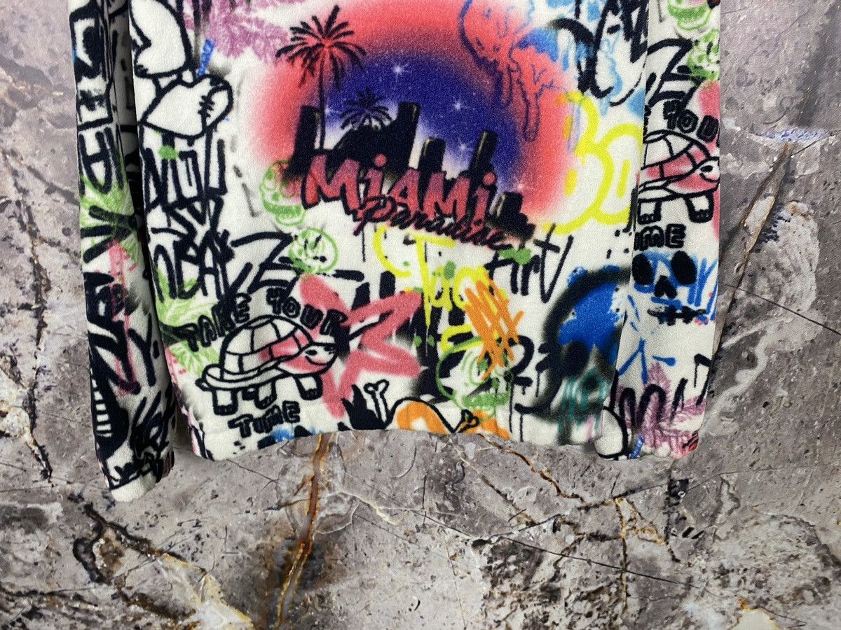 Asos Men’s ASOS Sweatshirt Graffiti Miami Paradise Size Large Size US L / EU 52-54 / 3 - 12 Thumbnail