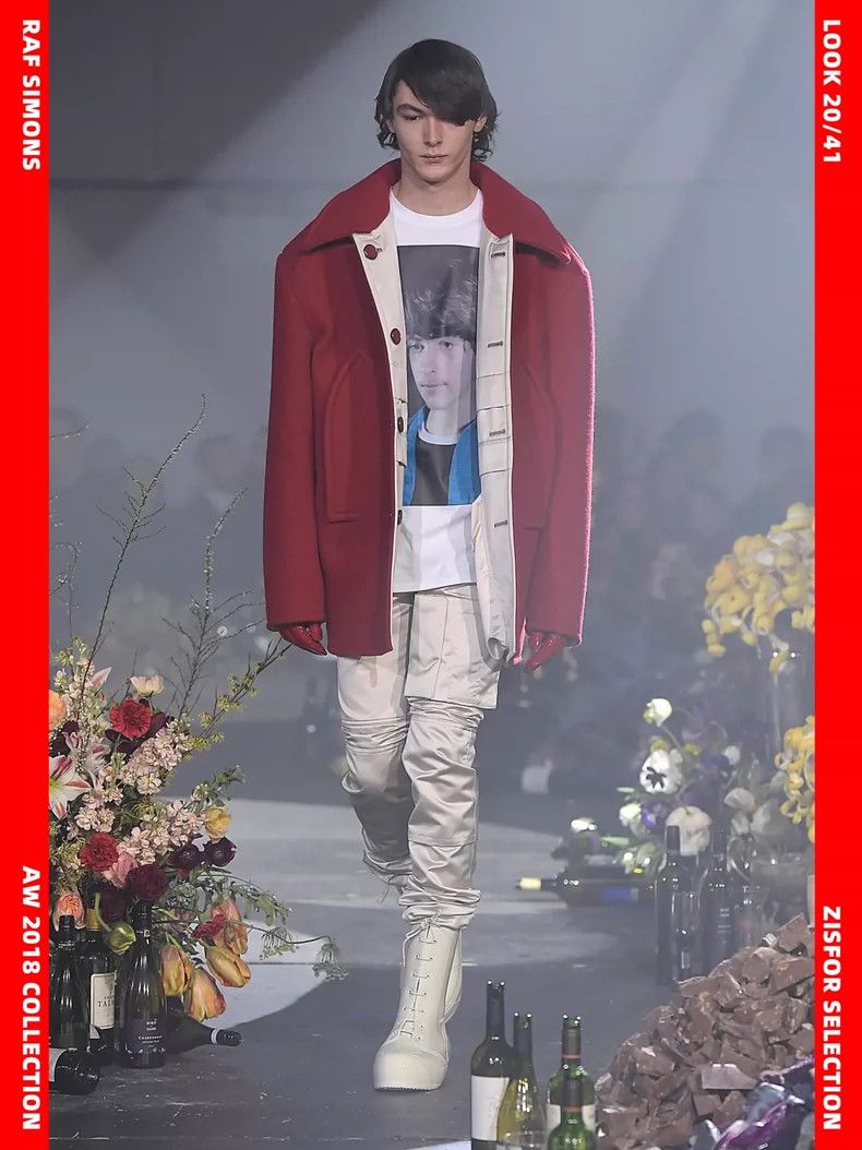 Raf Simons RAF SIMONS AW18 Show Heavy Industry Reversible Wool Coat 25 Size US M / EU 48-50 / 2 - 1 Thumbnail