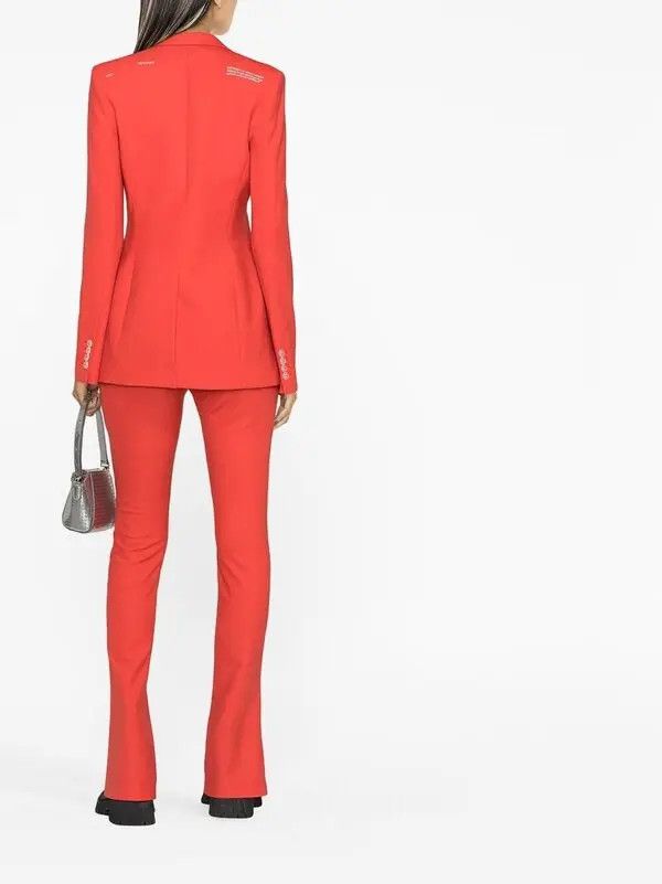 Off-White o1y1125 Blazer in Coral Size M / US 6-8 / IT 42-44 - 4 Thumbnail