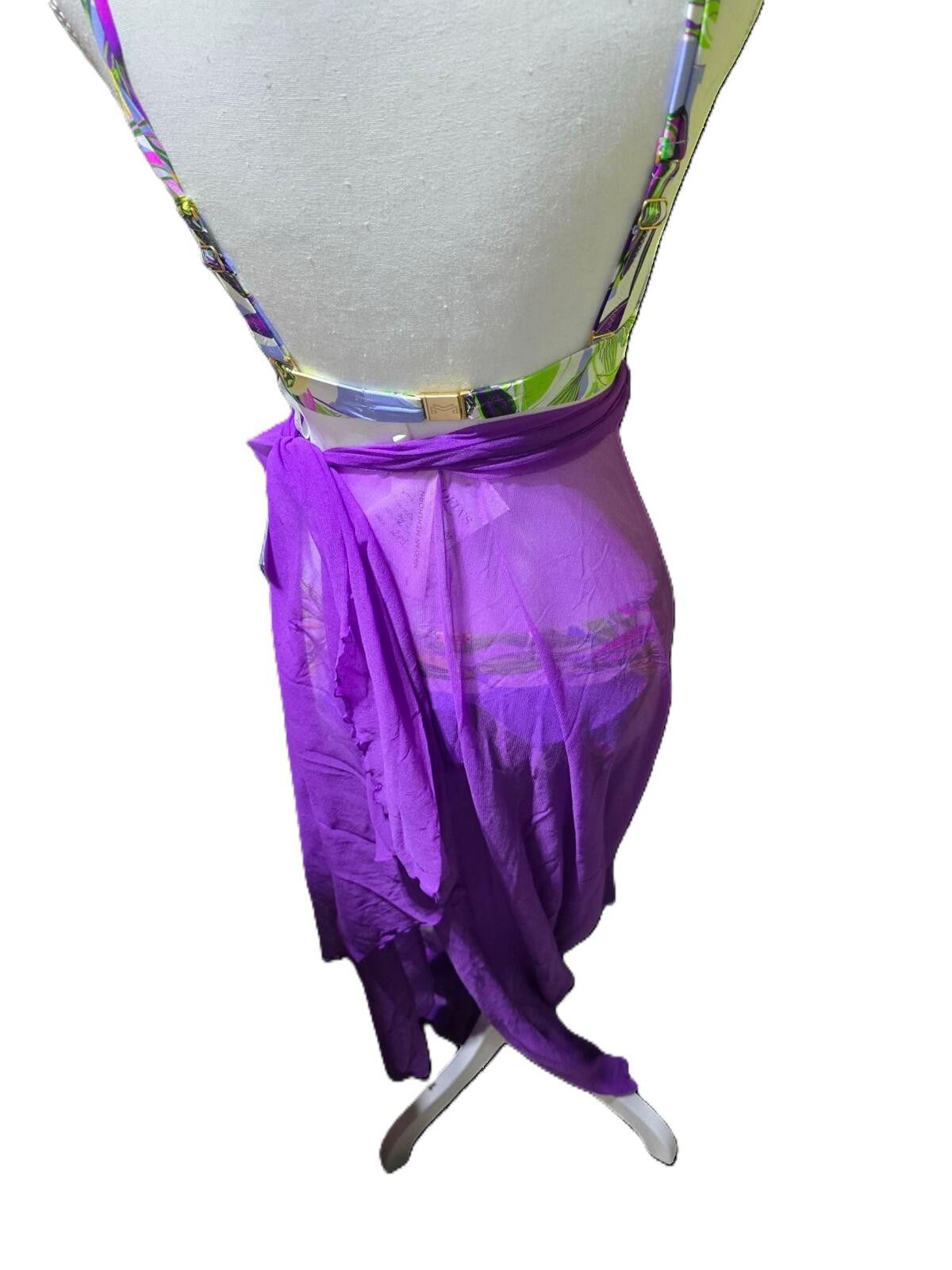 Other Maryan Mehlhorn Pareos Charmline Purple Sarong Size ONE SIZE - 5 Thumbnail
