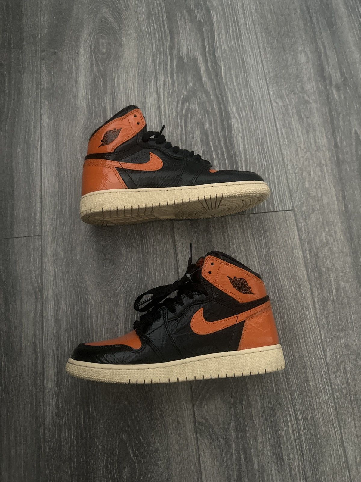 Jordan 1s shattered backboards