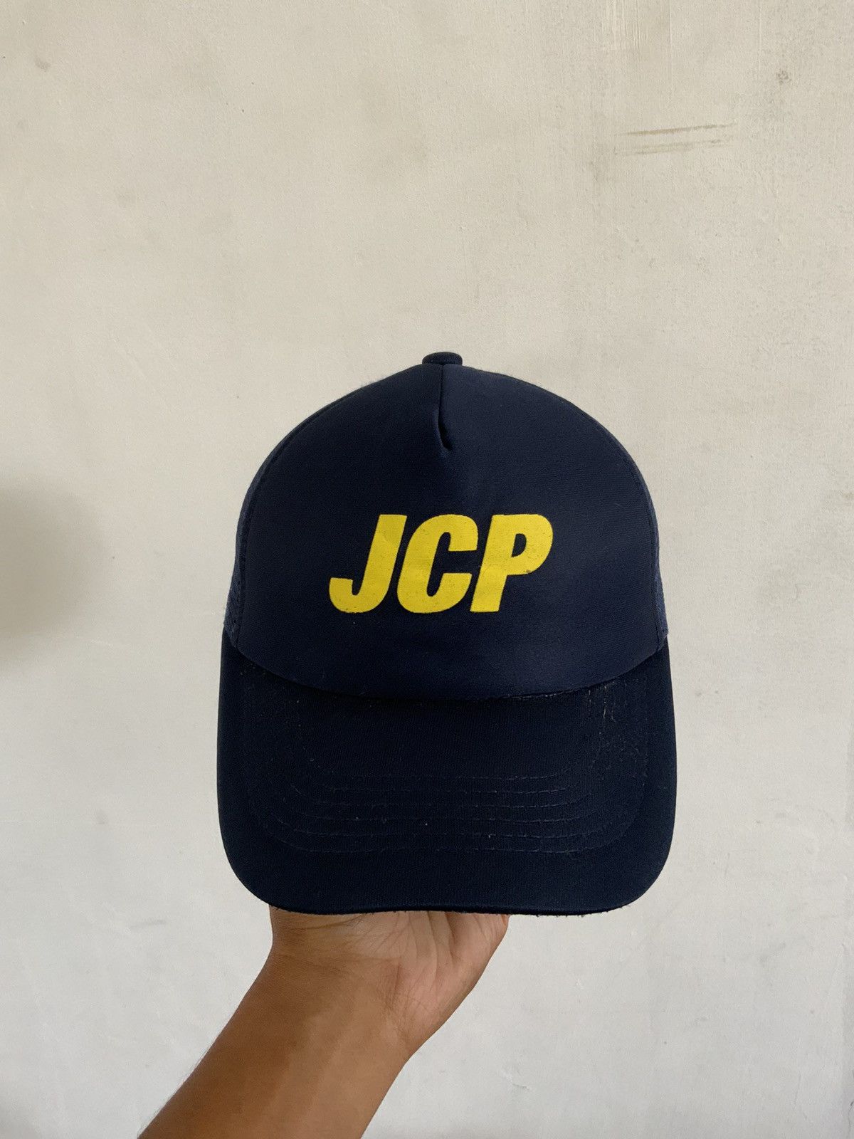 Japanese Brand JCP Spellout Big Logo Trucker Hat Size ONE SIZE - 1 Thumbnail
