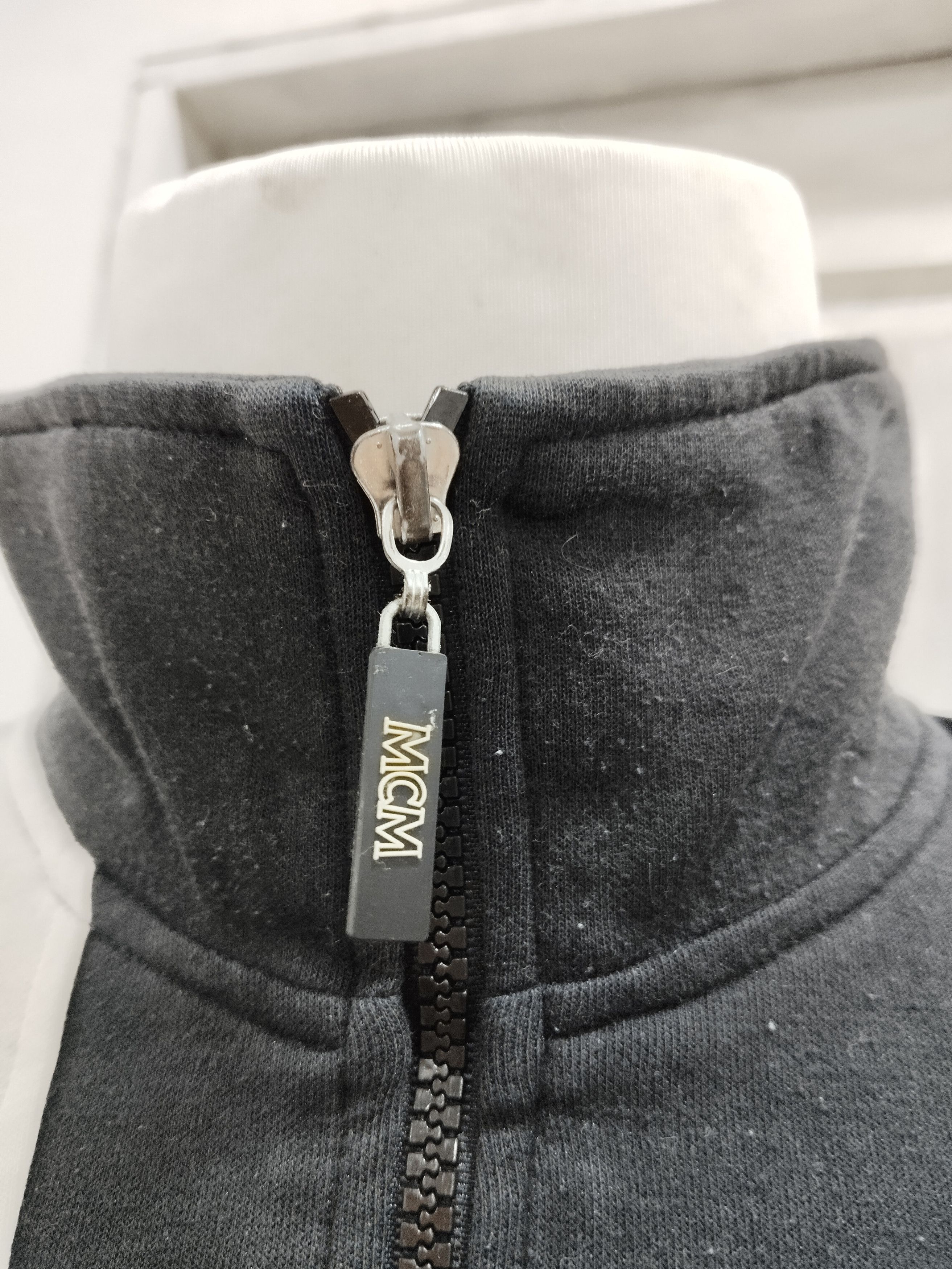 Japanese Brand × MCM MCM Half Zipper Big Logo Sweatshirt Size US L / EU 52-54 / 3 - 4 Thumbnail